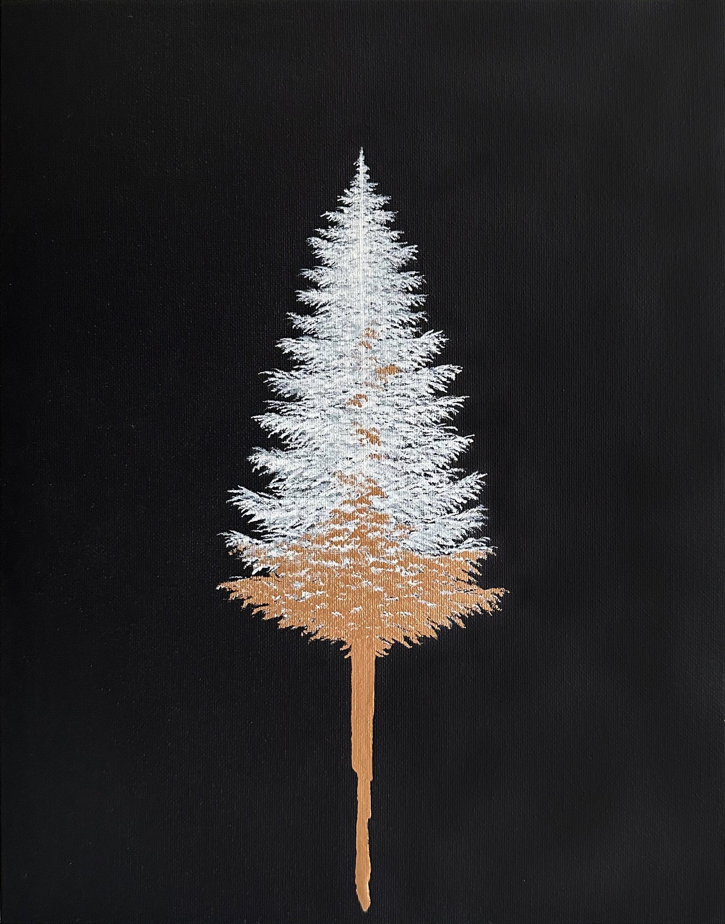 Dripping in Gold - on Black No.1