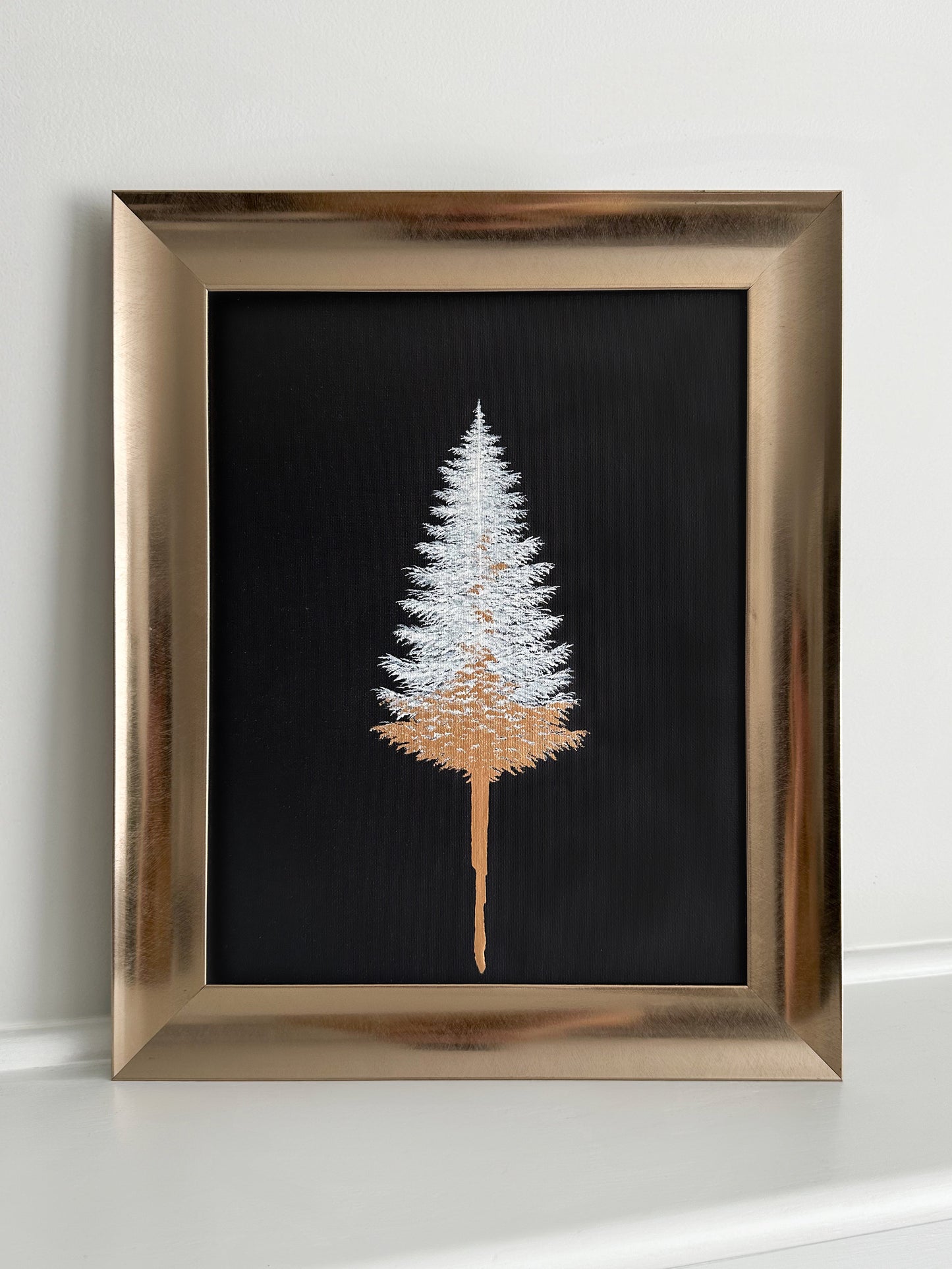 Dripping in Gold - on Black No.1