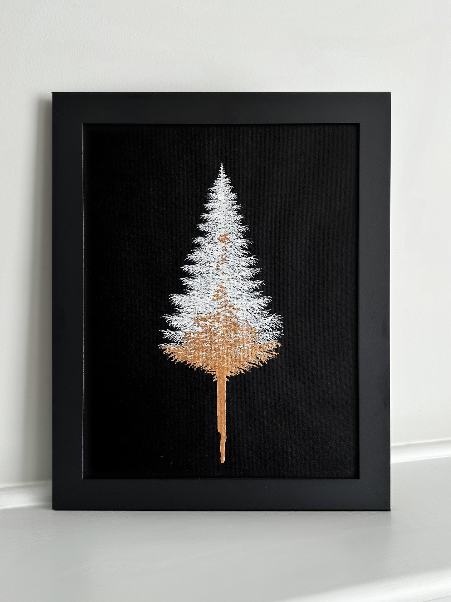 Dripping in Gold - on Black No.2