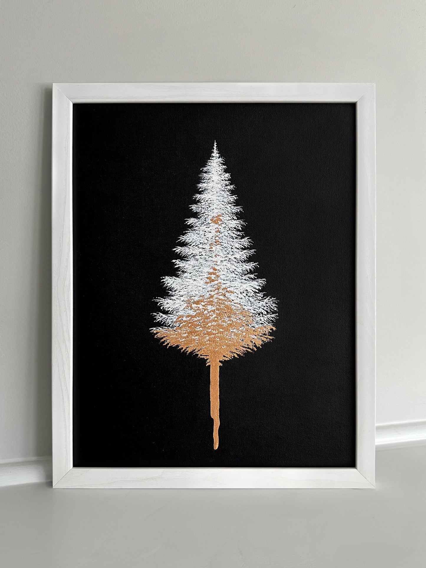 Dripping in Gold - on Black No.2