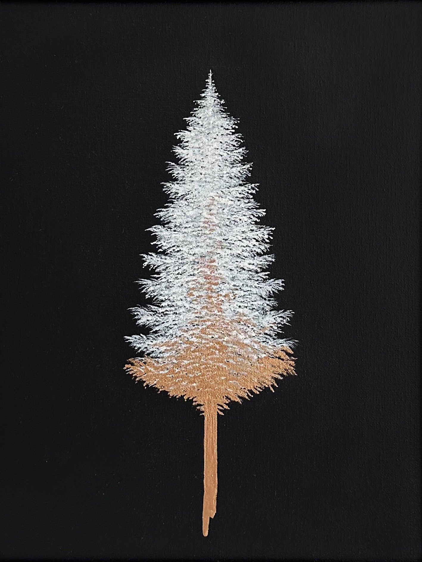 Dripping in Gold - on Black No.3