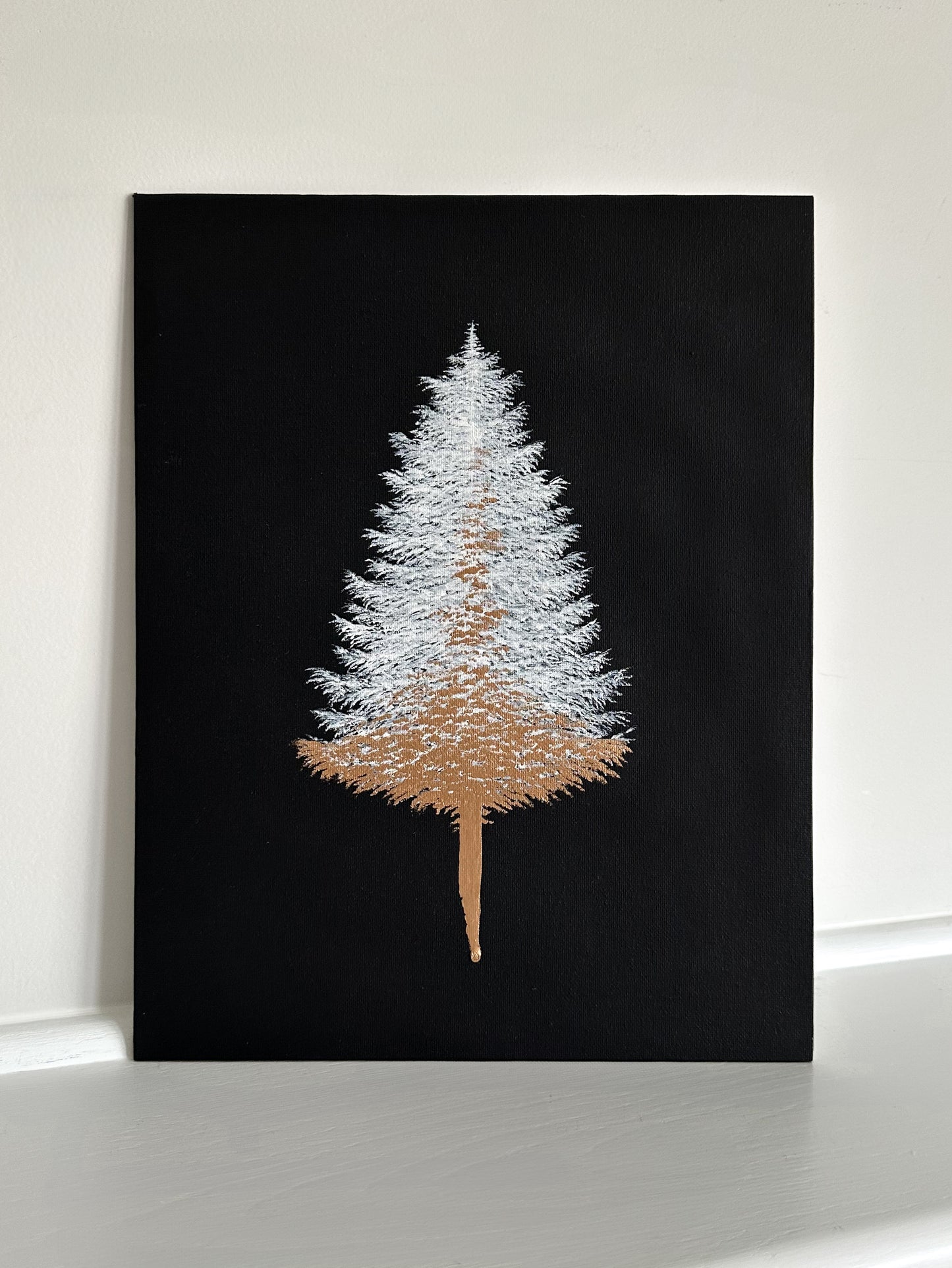Dripping in Gold - on Black No.4