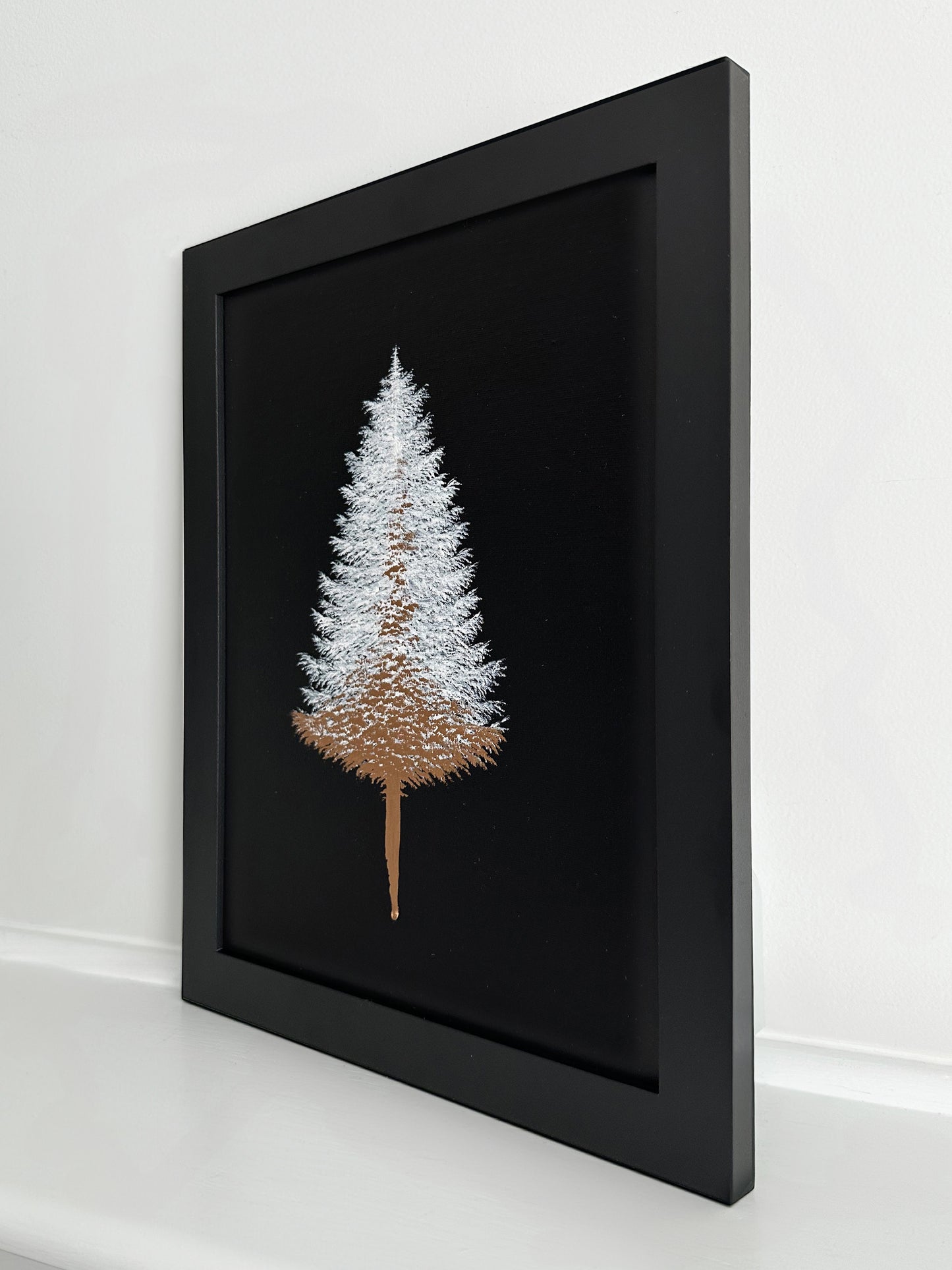 Dripping in Gold - on Black No.4