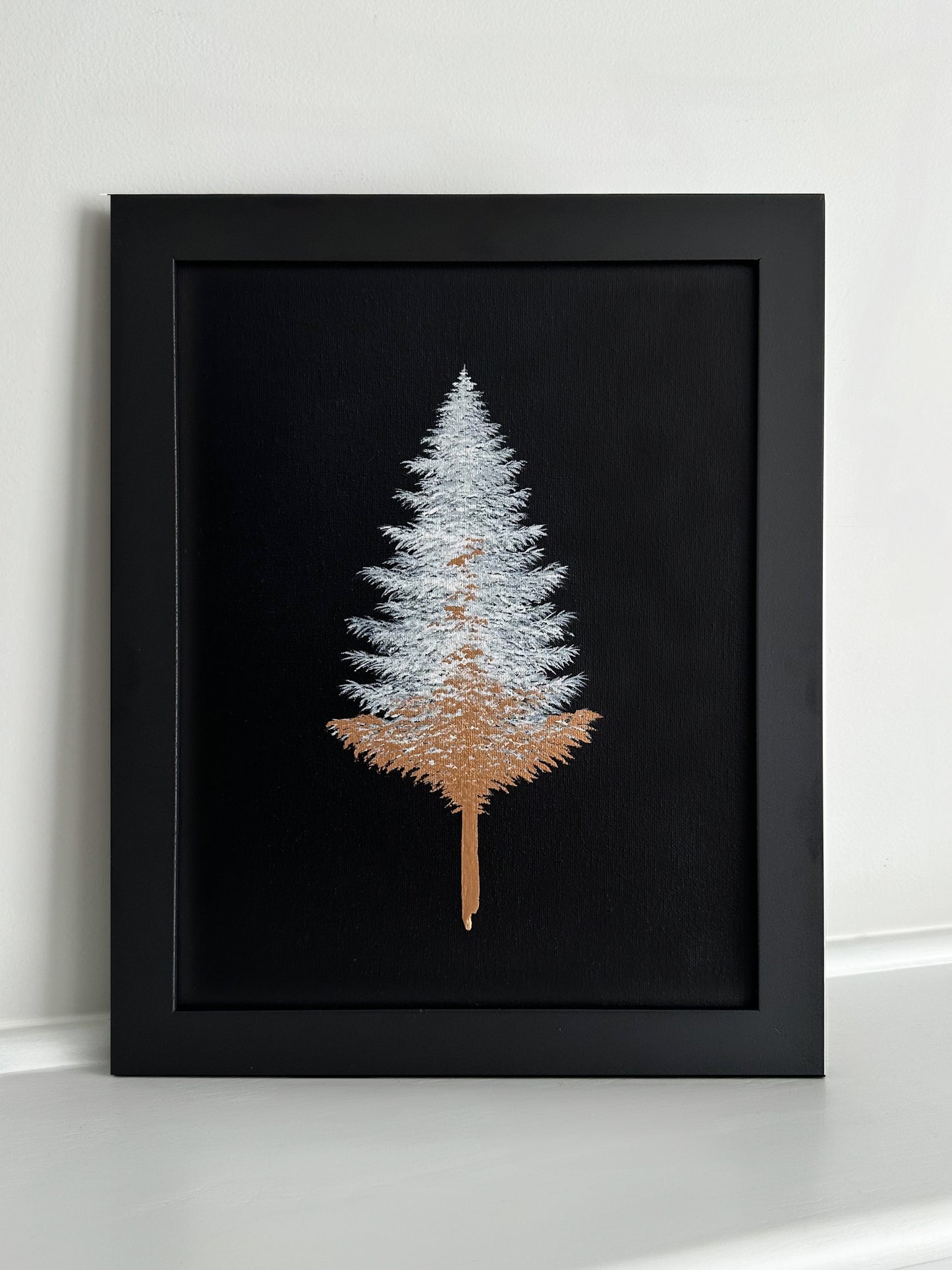 Dripping in Gold - on Black No.6