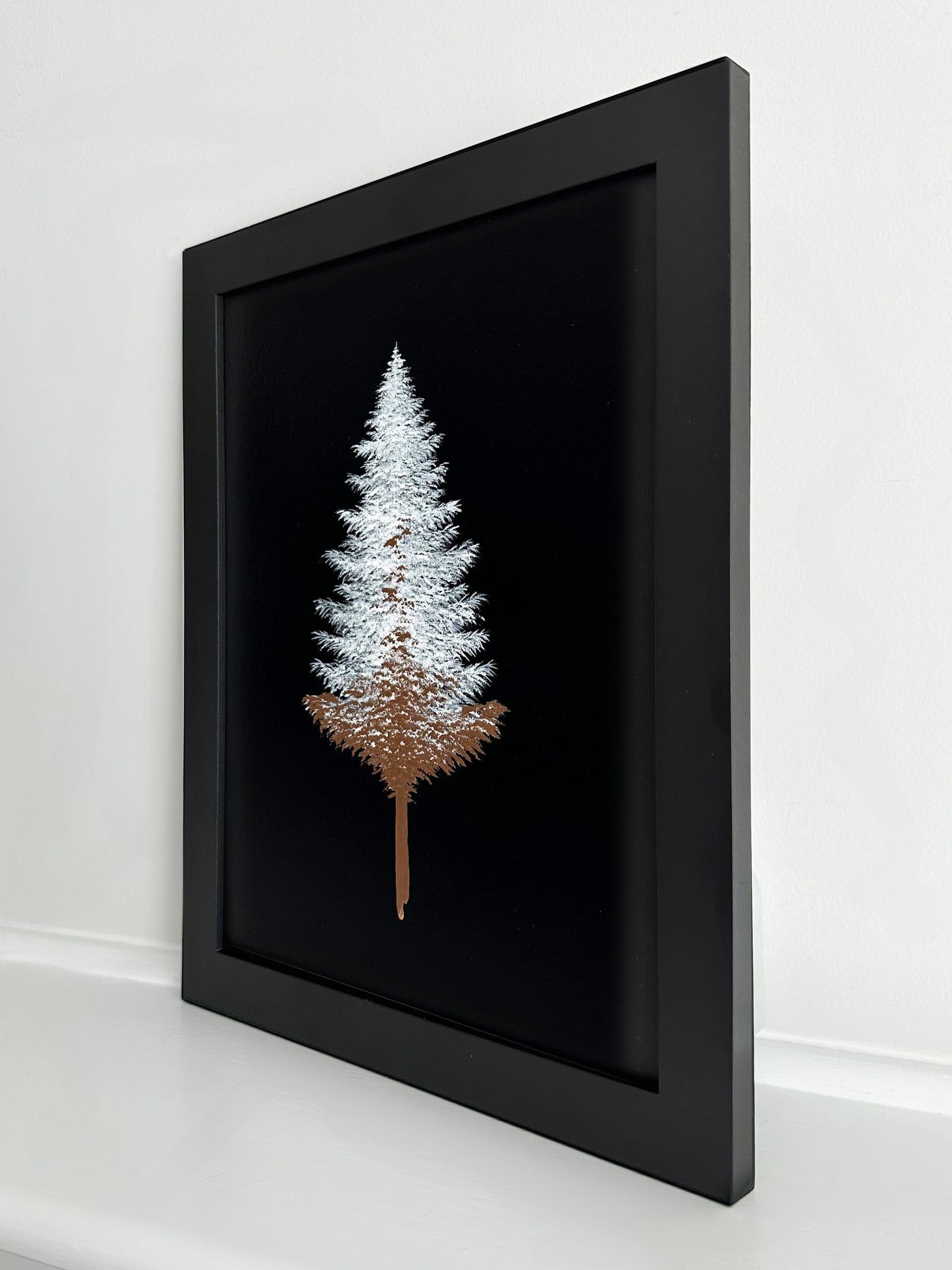 Dripping in Gold - on Black No.6