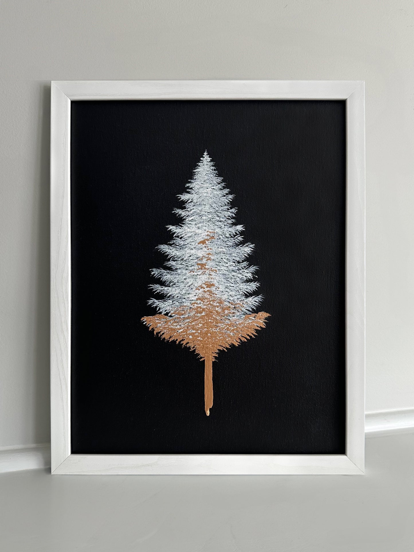 Dripping in Gold - on Black No.6