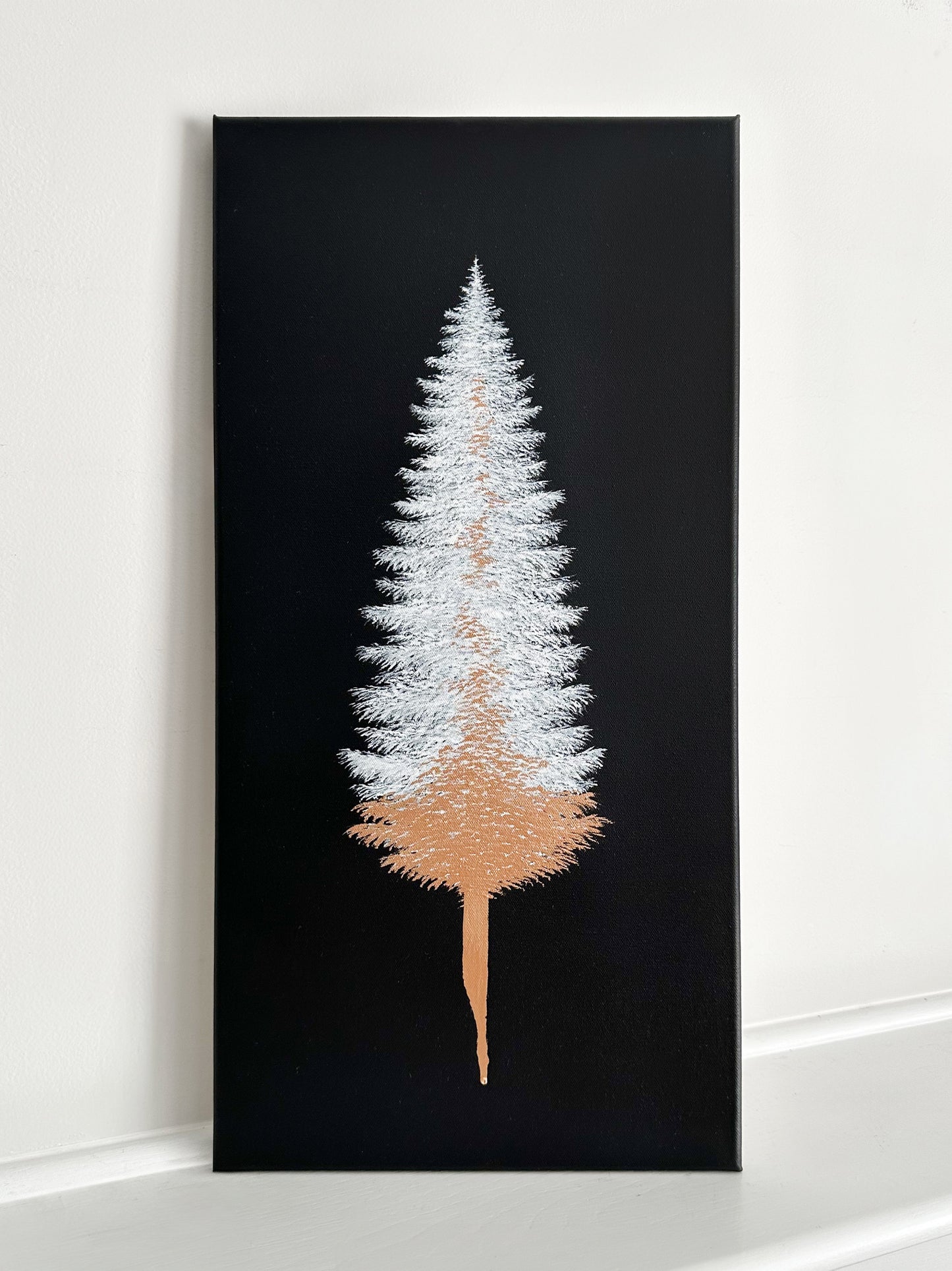 Dripping in Gold - on Black No.7