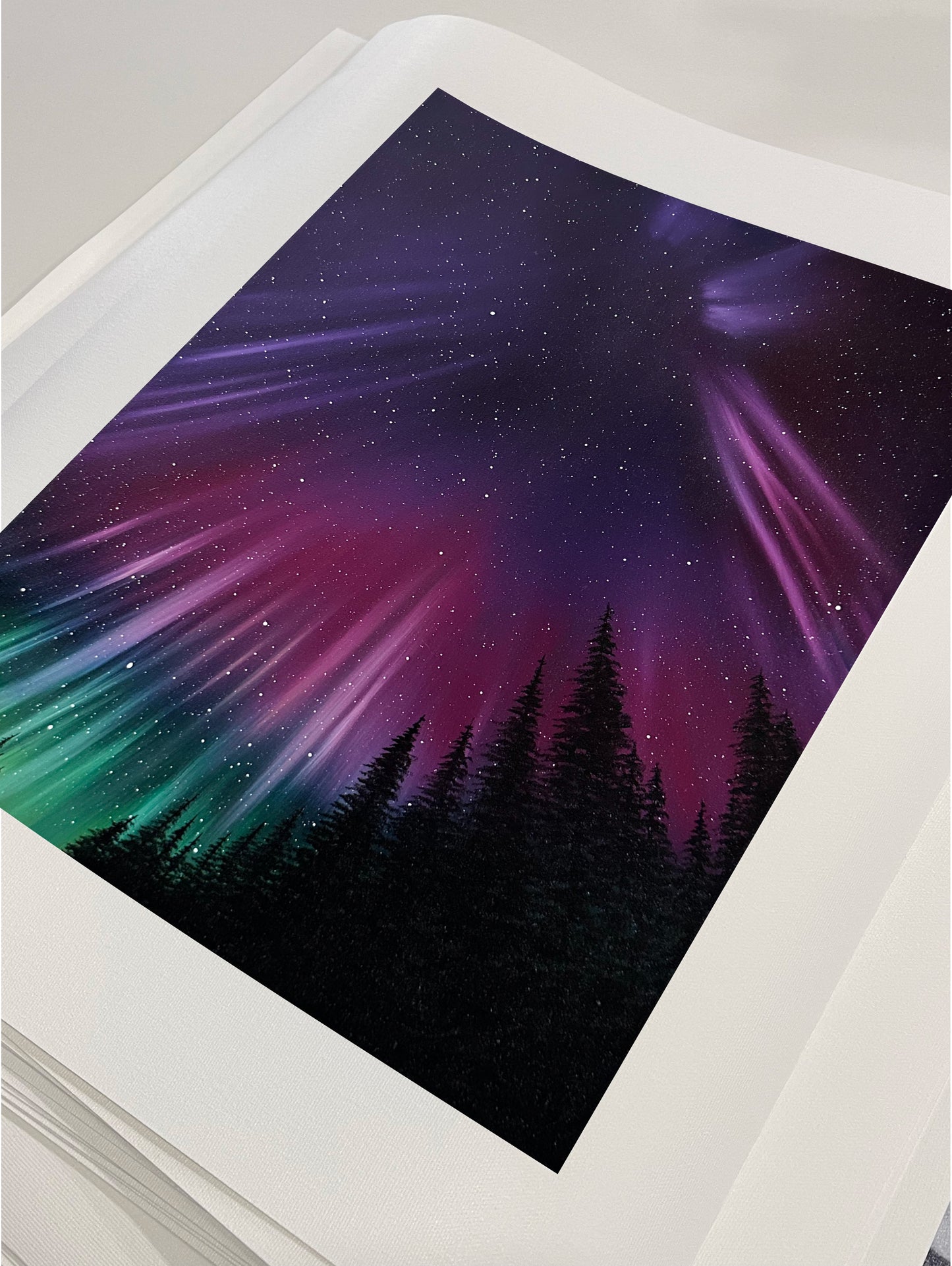 Chasing the Aurora Limited 1st Edition Print