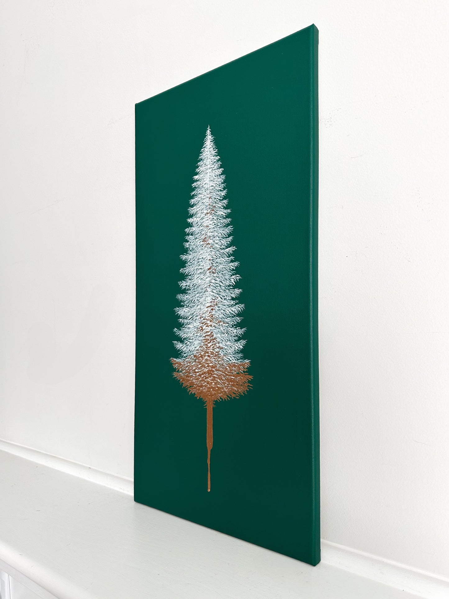 Dripping in Gold - on Green No.1