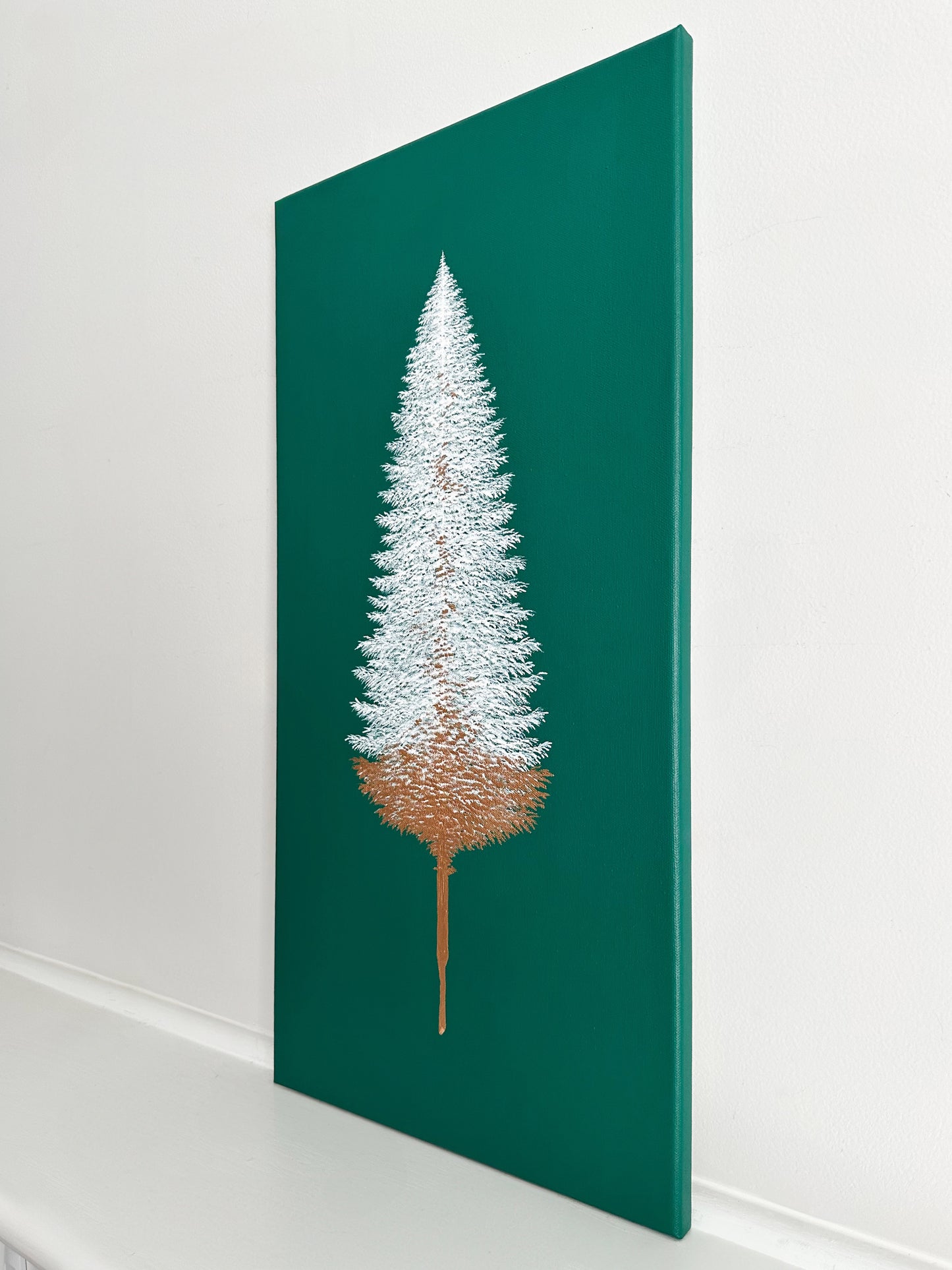 Dripping in Gold - on Green No.2