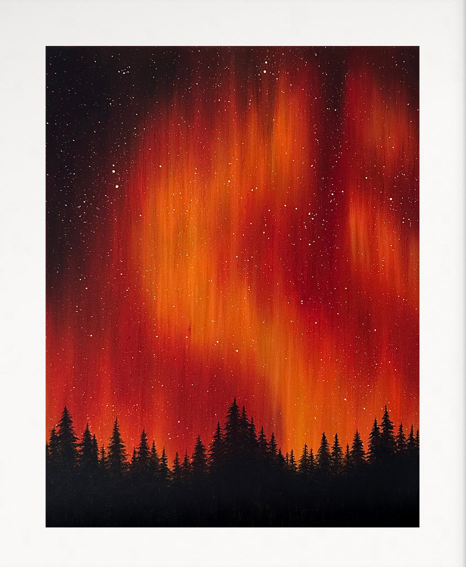 The Fire Above Limited 1st Edition Print