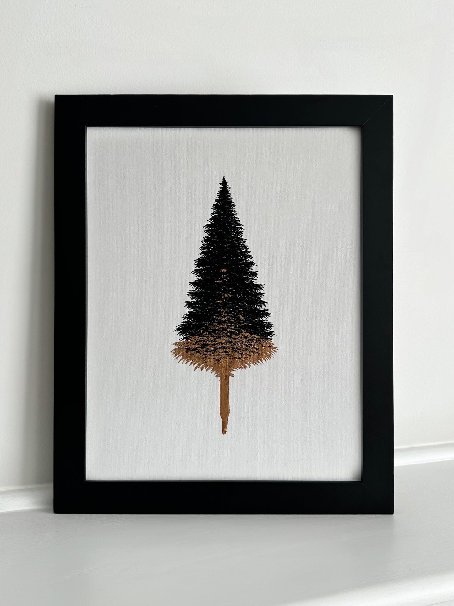 Dripping in Gold - on White No.1