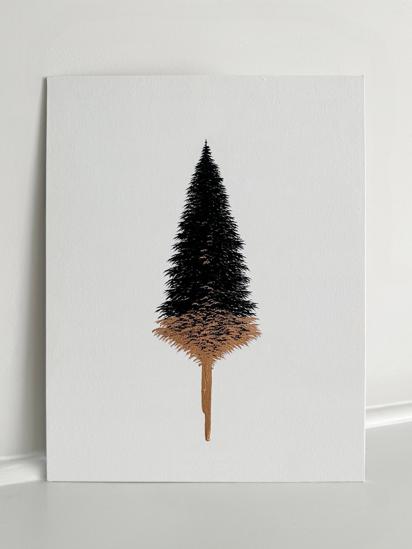 Dripping in Gold - on White No.3