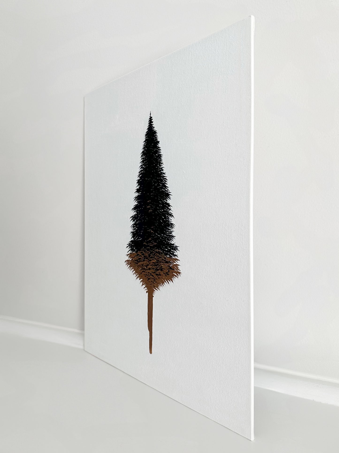 Dripping in Gold - on White No.3