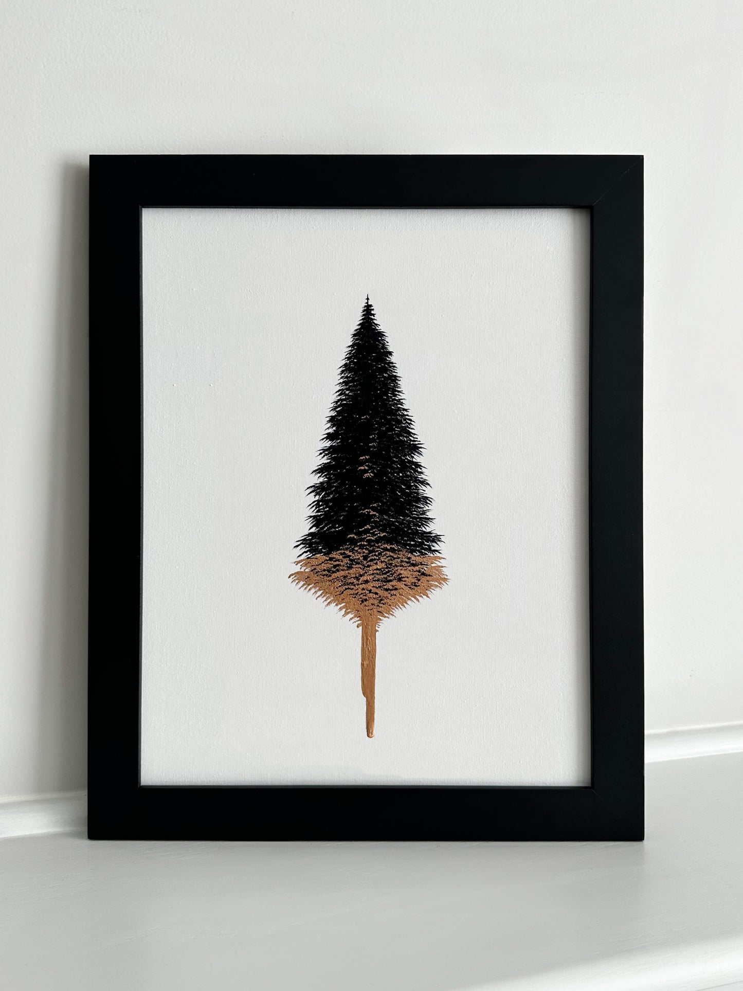Dripping in Gold - on White No.3