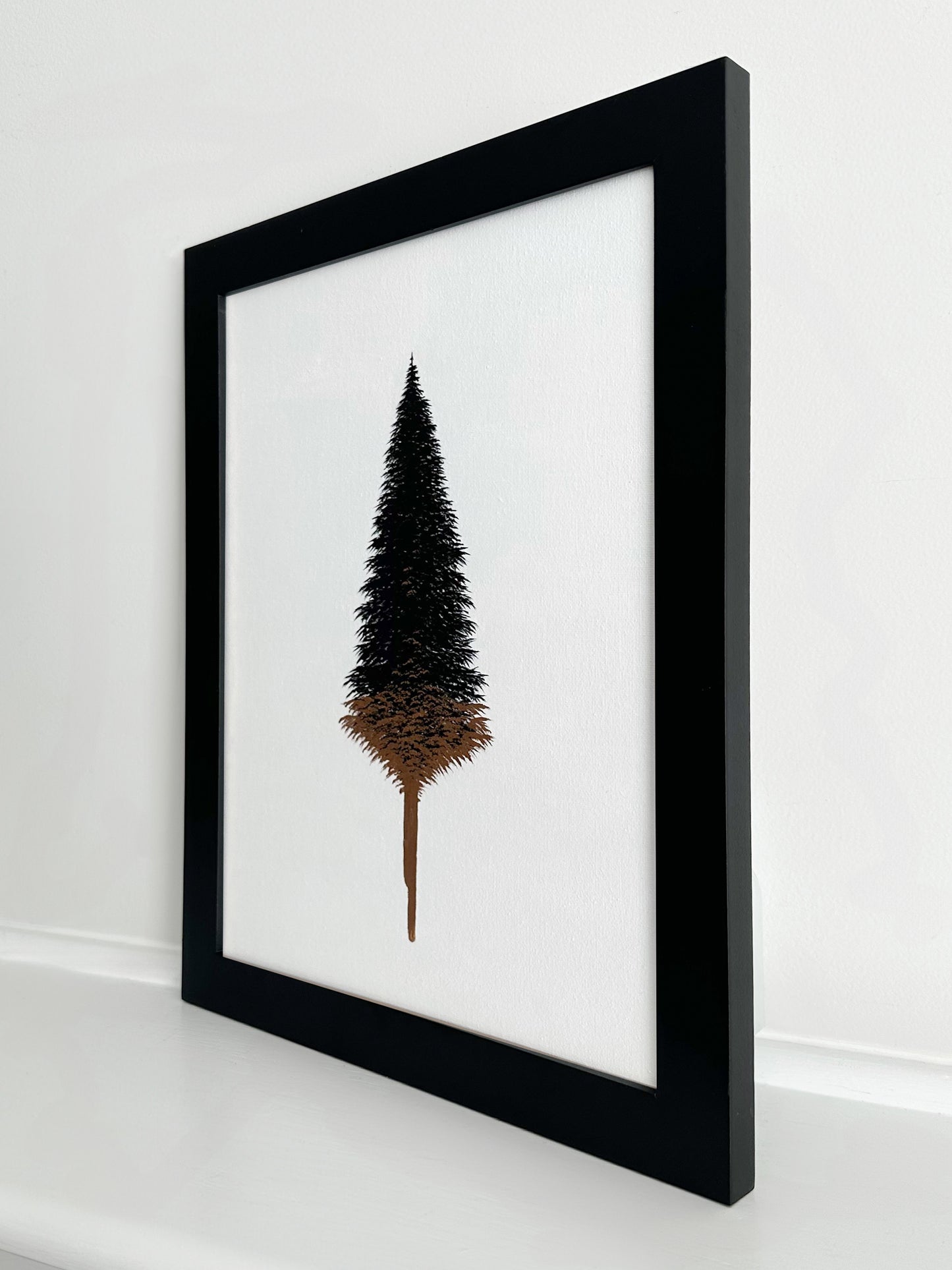 Dripping in Gold - on White No.3