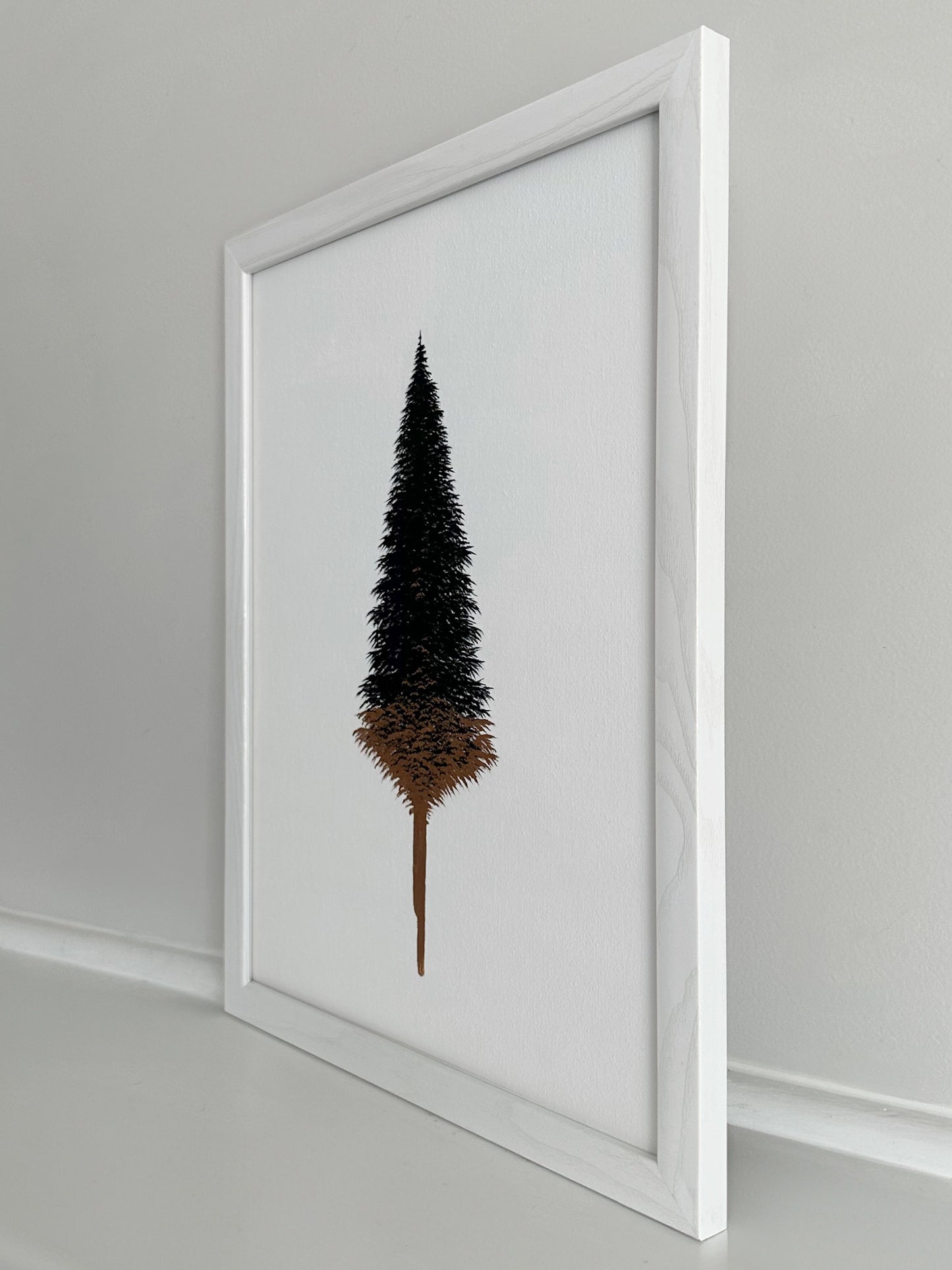 Dripping in Gold - on White No.3