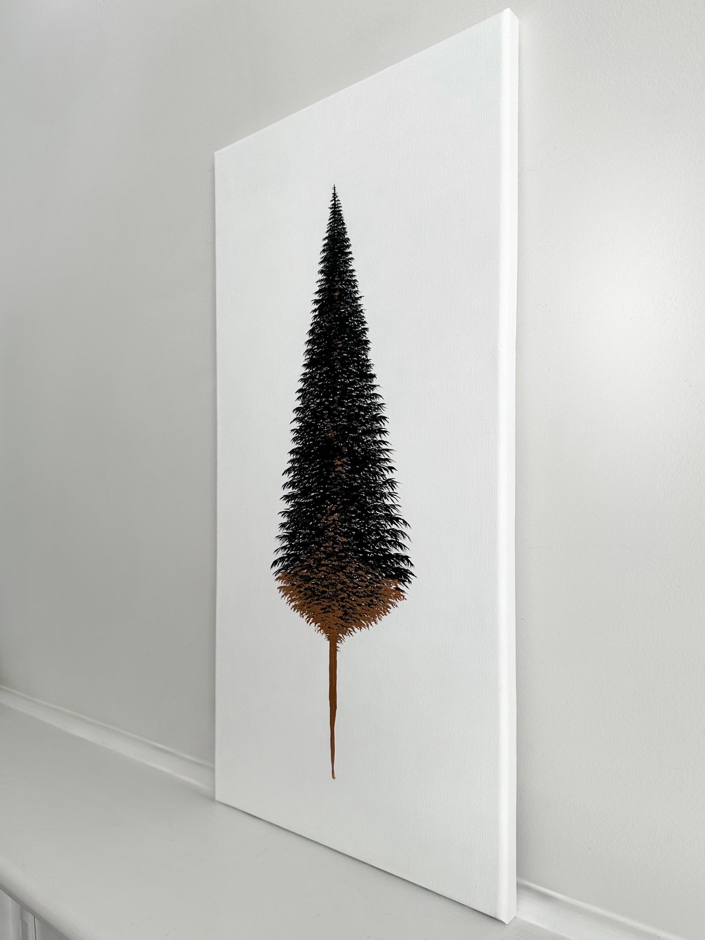 Dripping in Gold - on White No.7
