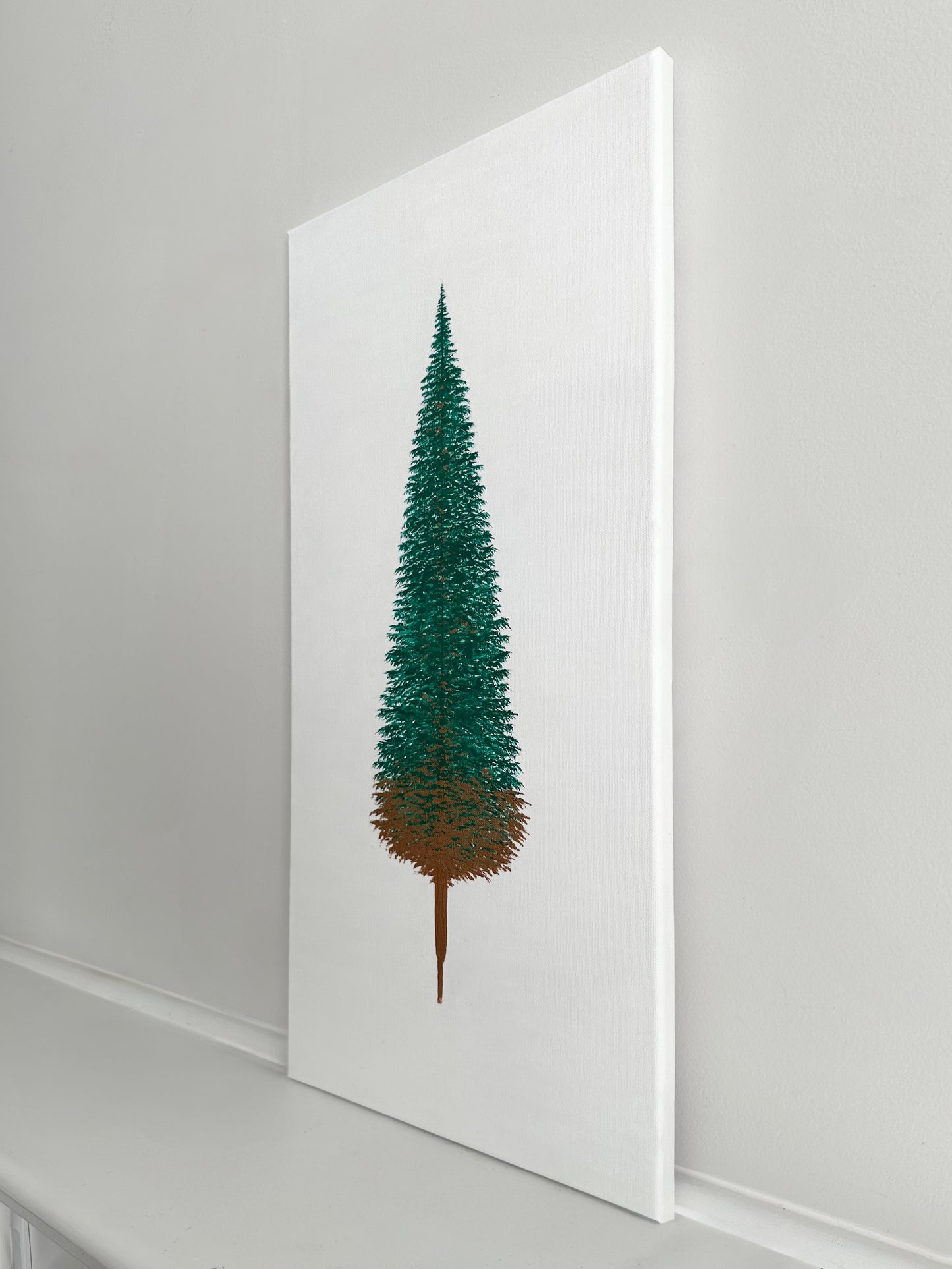 Dripping in Gold - on White No.8
