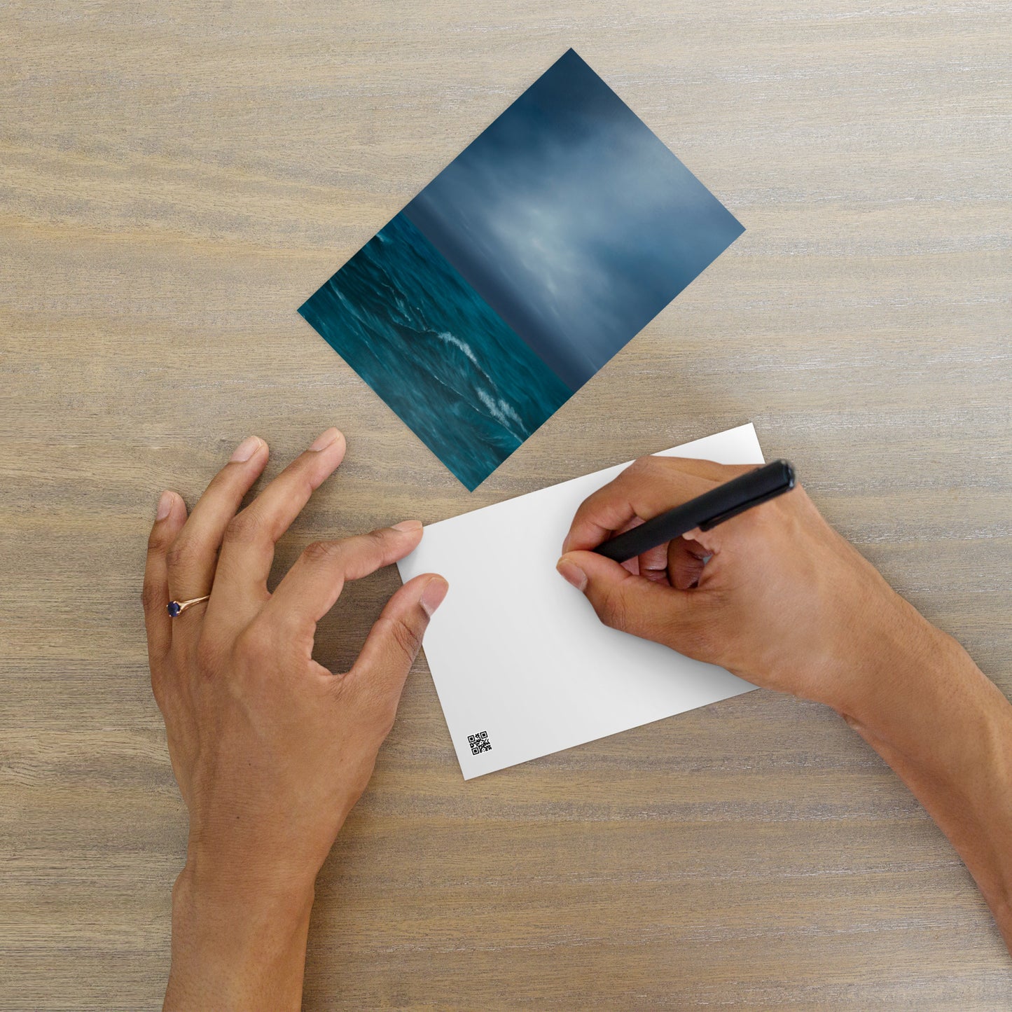 One With the Storm Postcard