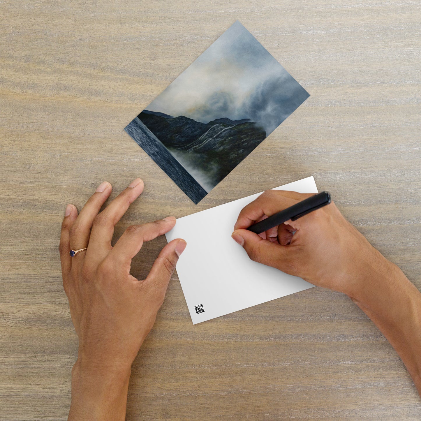 Longing to Stay Postcard