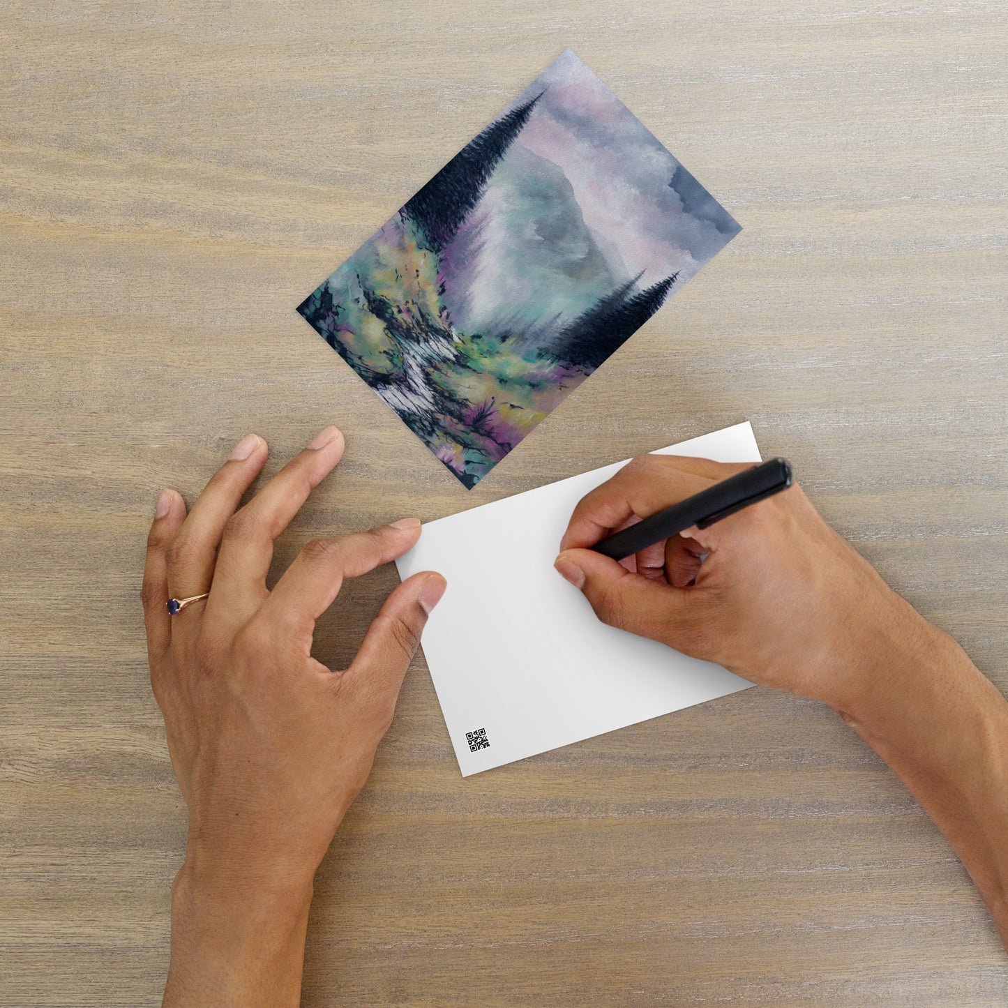 Edge of Becoming Postcard