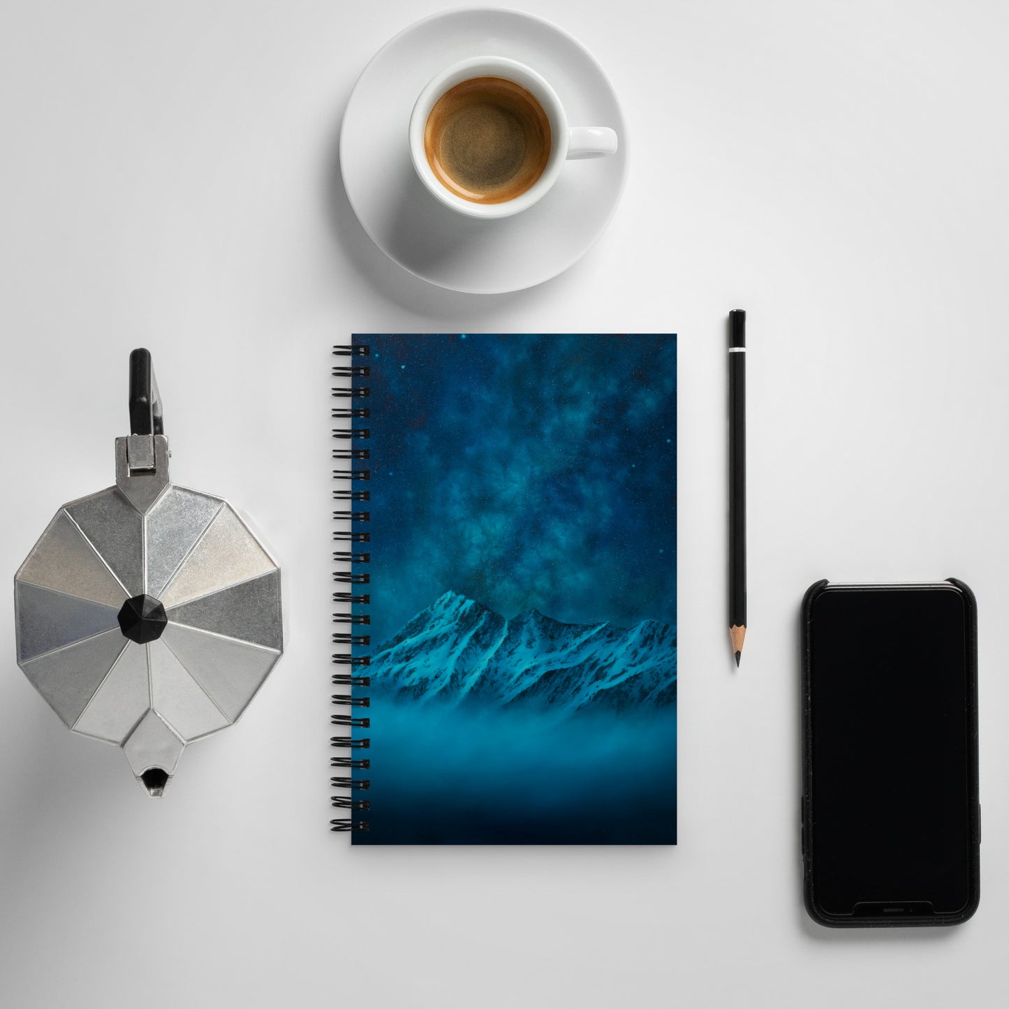 Not Alone Spiral notebook