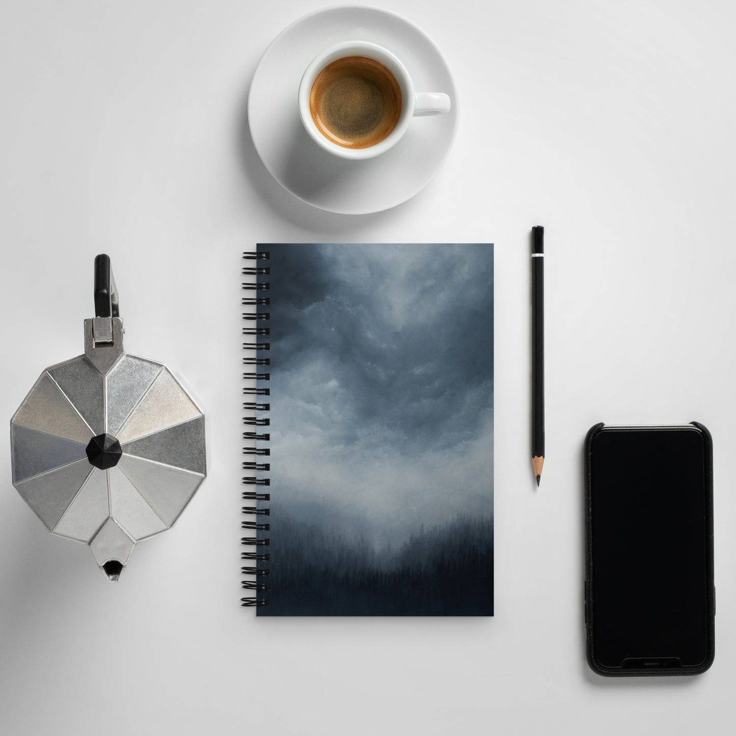 Awoken Storm Spiral notebook