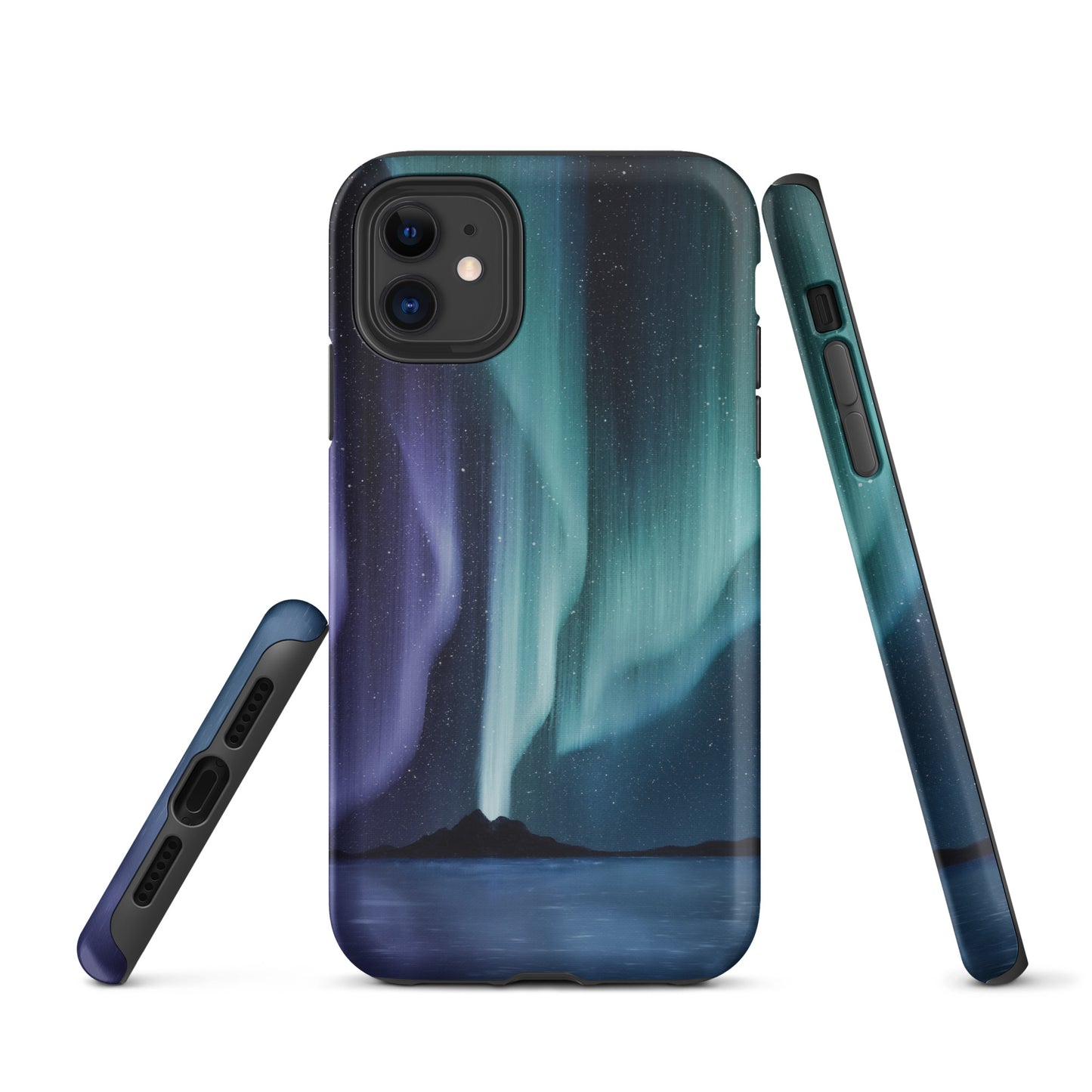 Curtains of Light Tough iPhone case