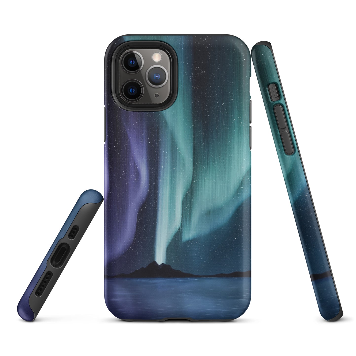 Curtains of Light Tough iPhone case