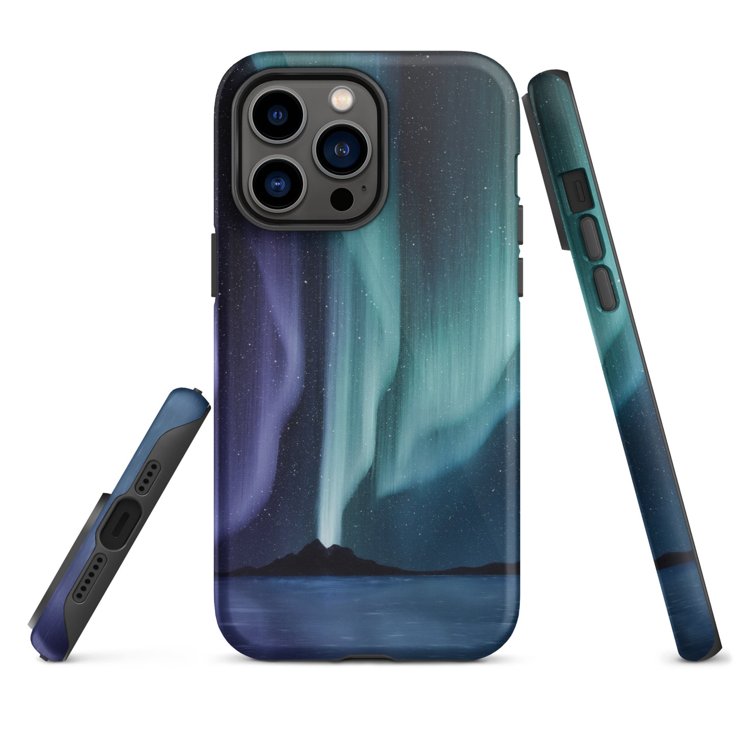 Curtains of Light Tough iPhone case