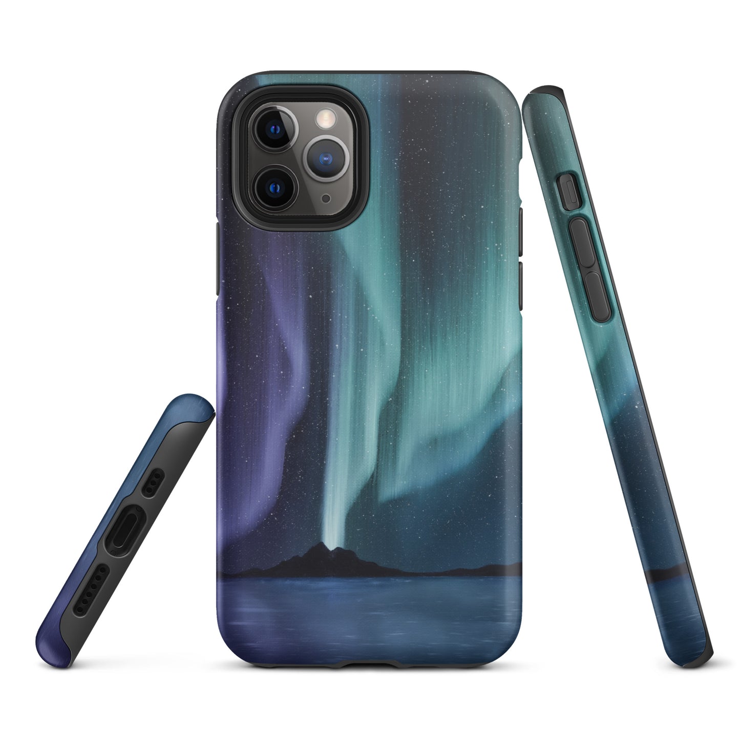 Curtains of Light Tough iPhone case