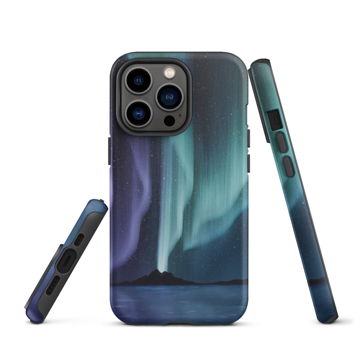 Curtains of Light Tough iPhone case