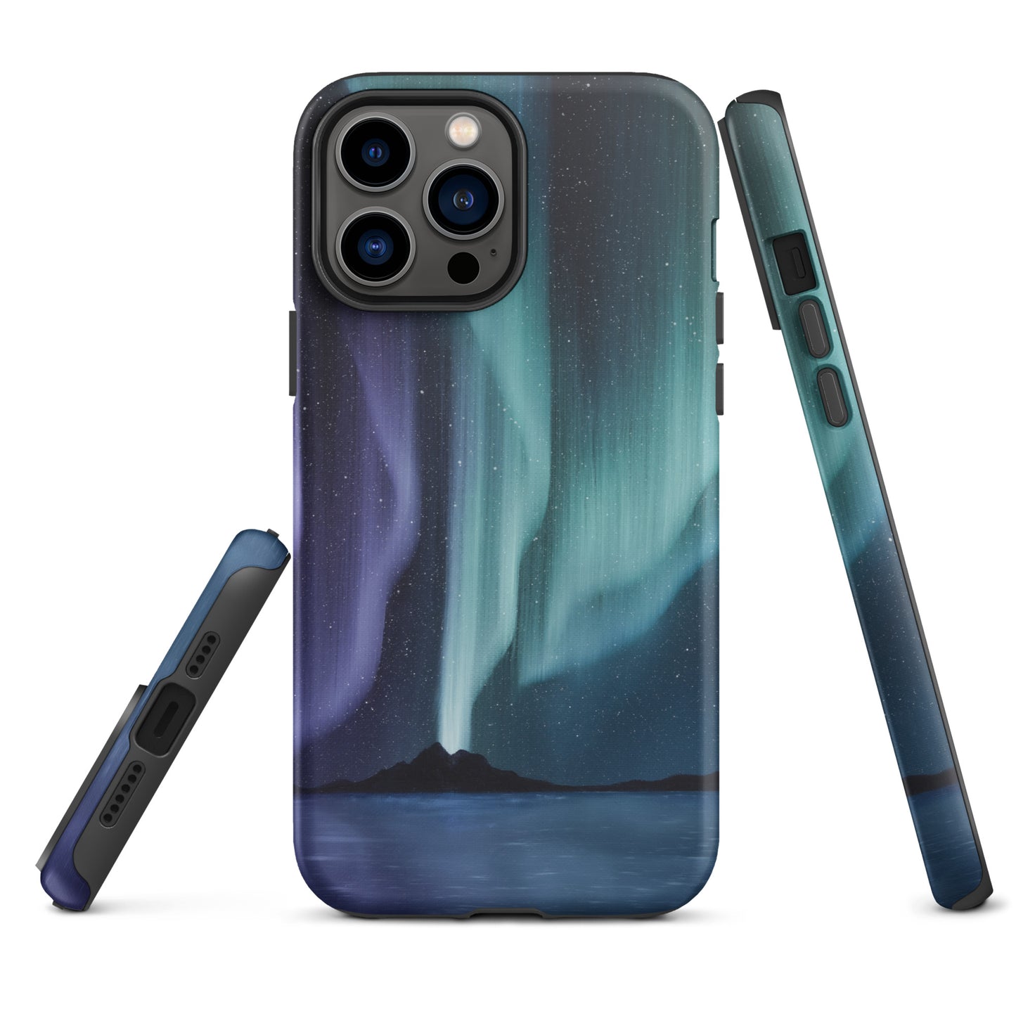 Curtains of Light Tough iPhone case