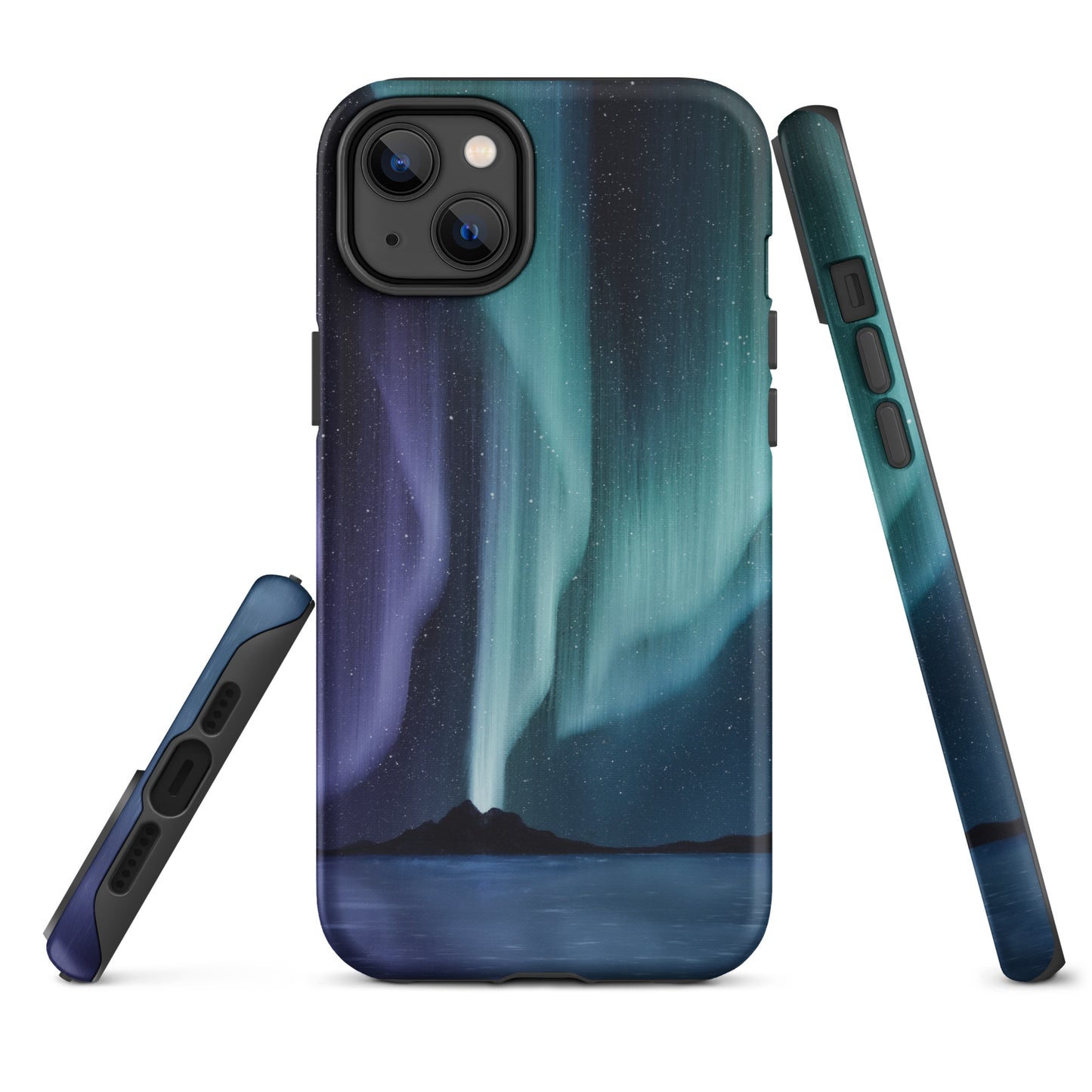 Curtains of Light Tough iPhone case