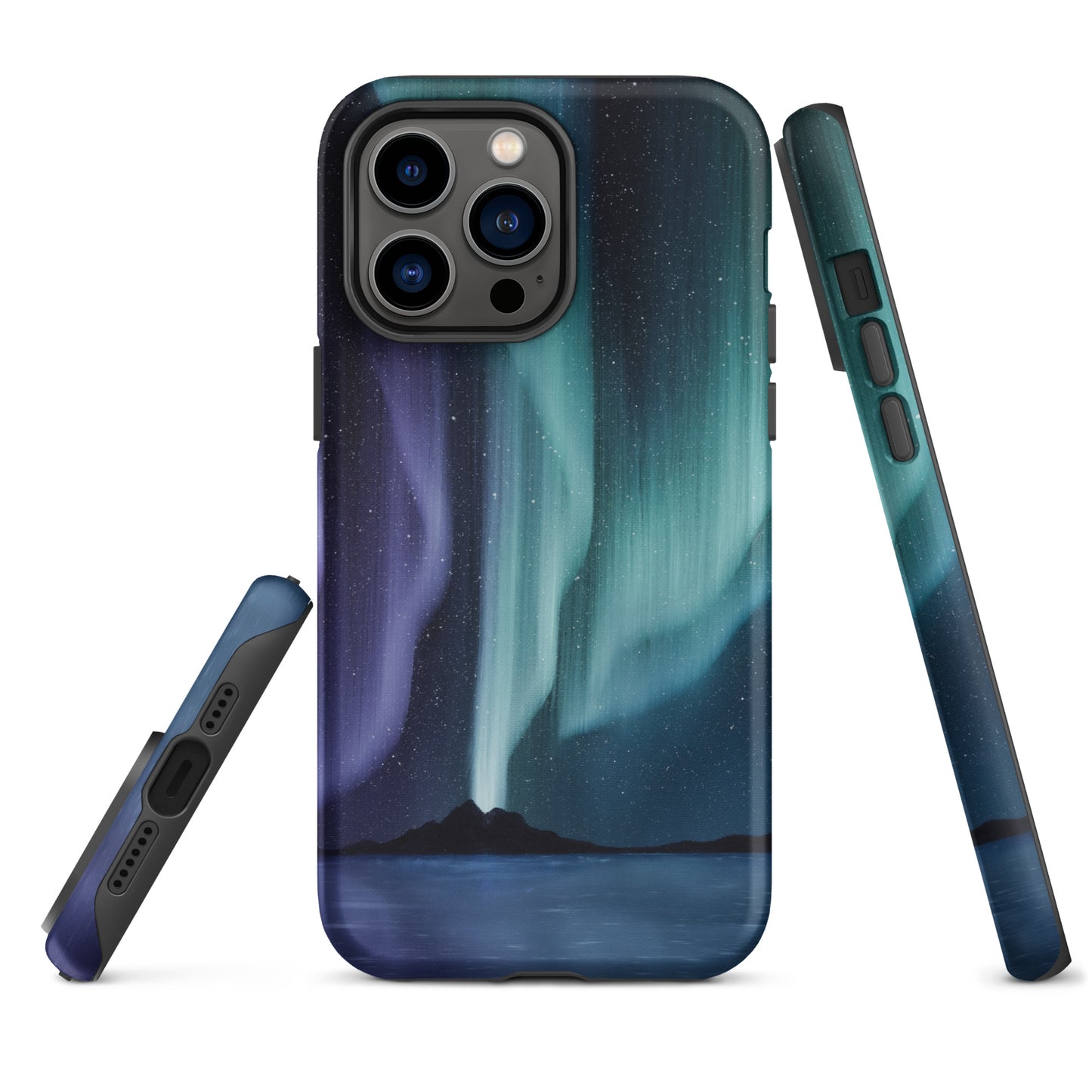 Curtains of Light Tough iPhone case