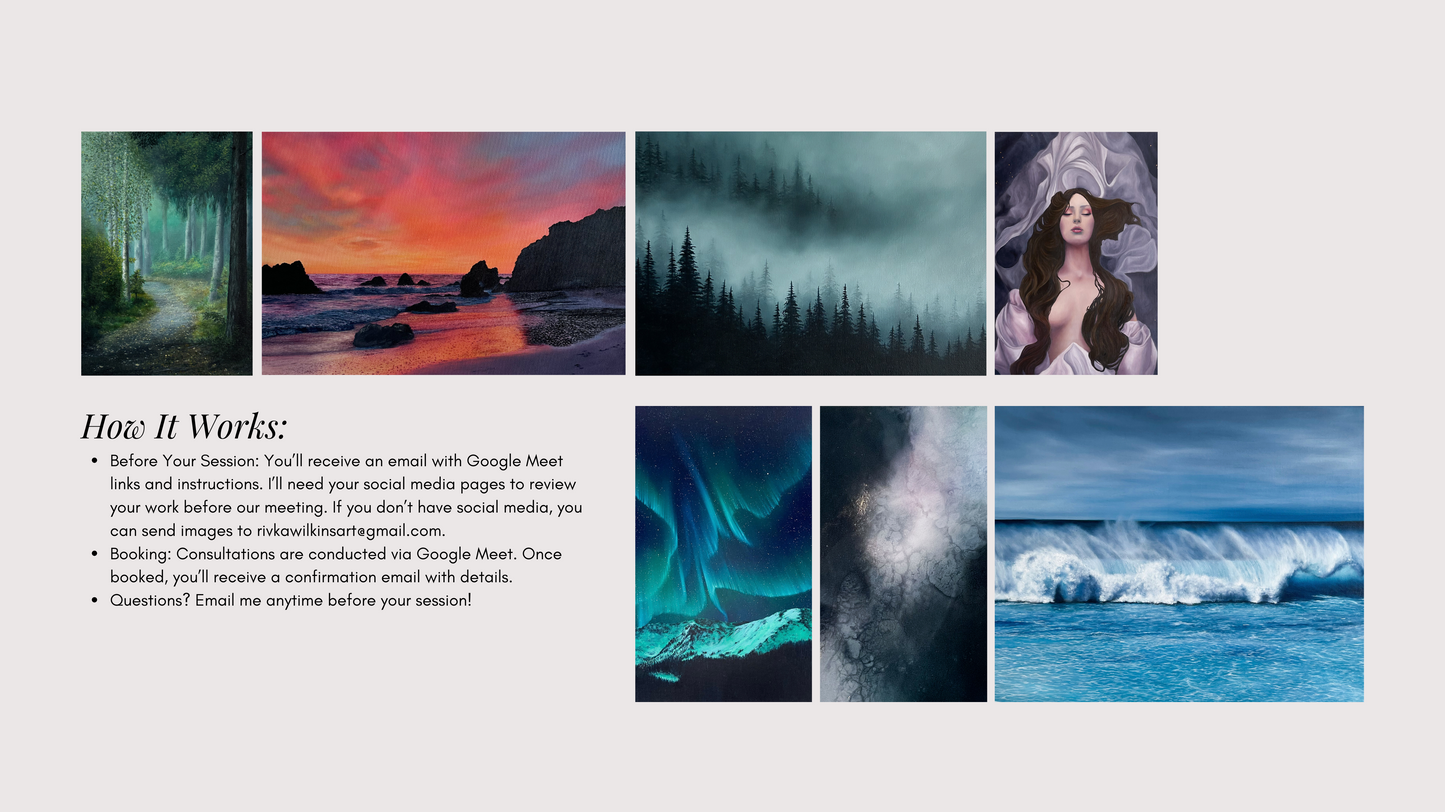 Artist Consultation – Personalized Guidance for Your Art Career