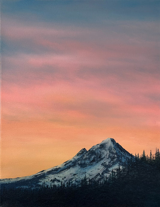 Alpine Twilight Limited 1st Edition Print