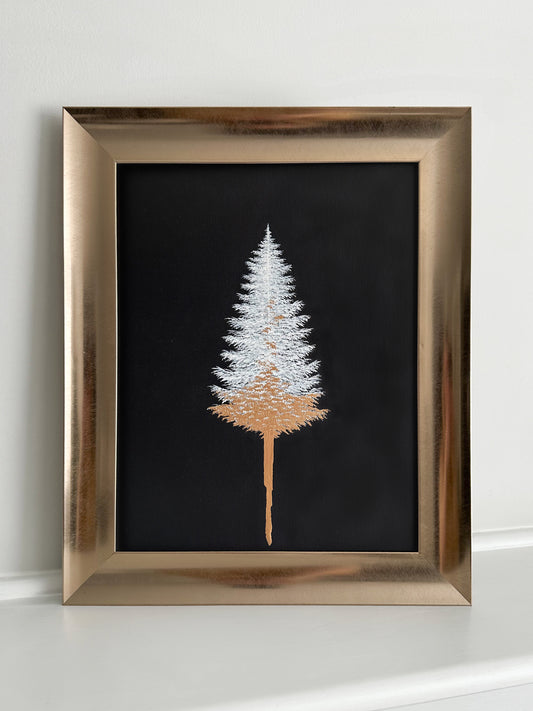 Dripping in Gold - on Black No.1