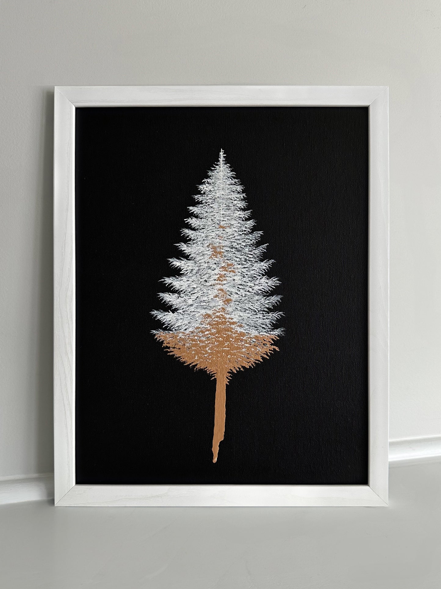 Dripping in Gold - on Black No.5