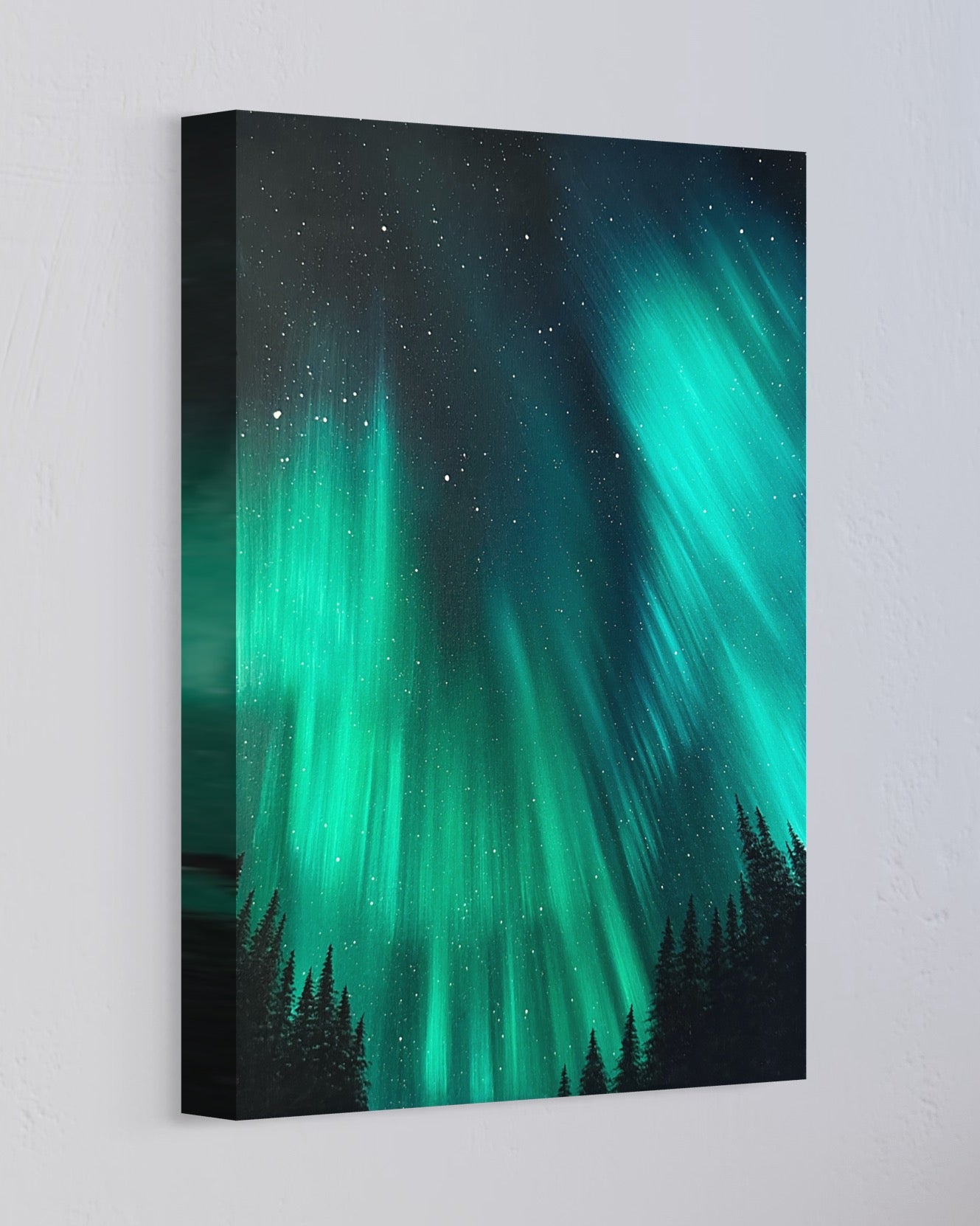 Bursts of Emerald Light Limited 1st Edition Print