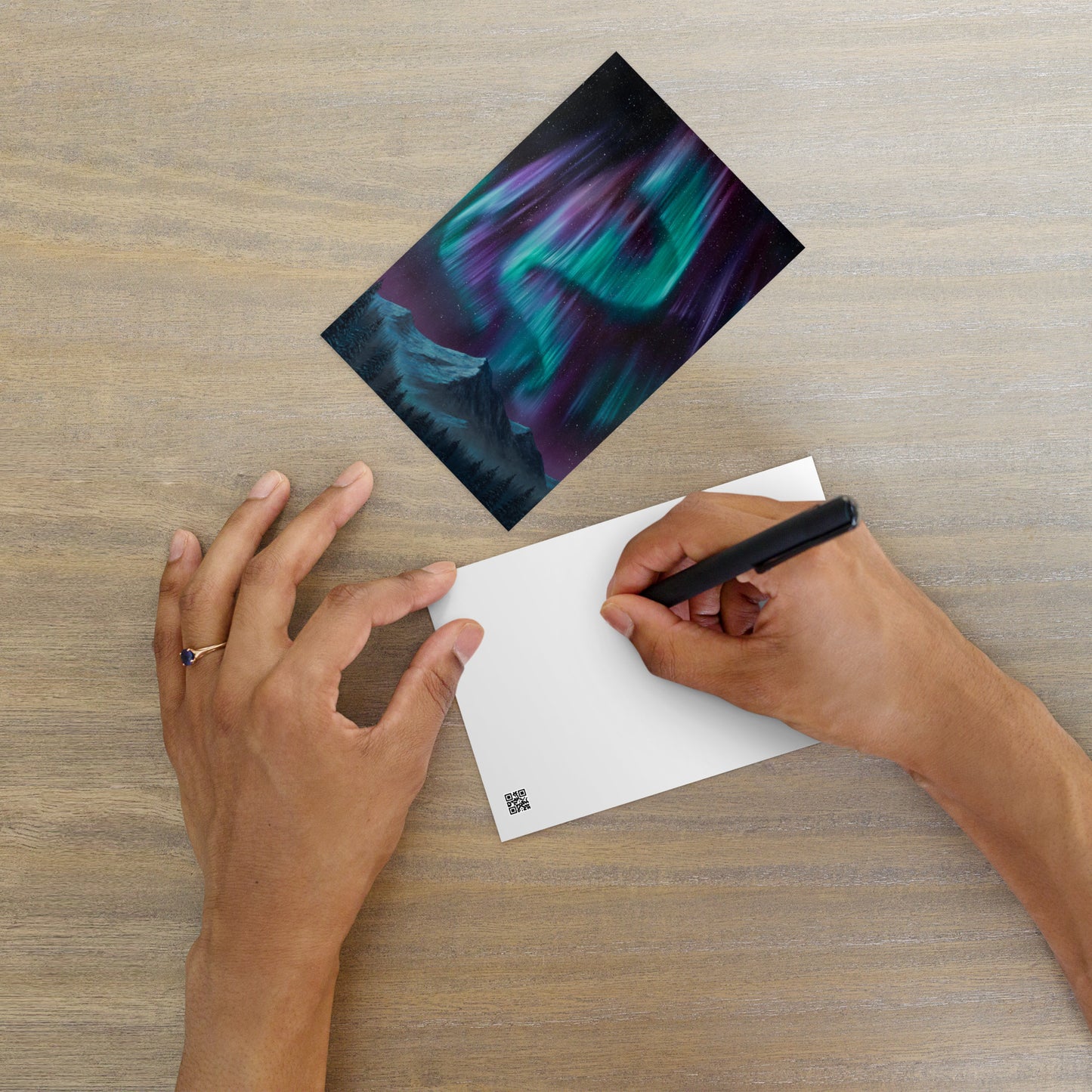 The Pulse Above Postcard