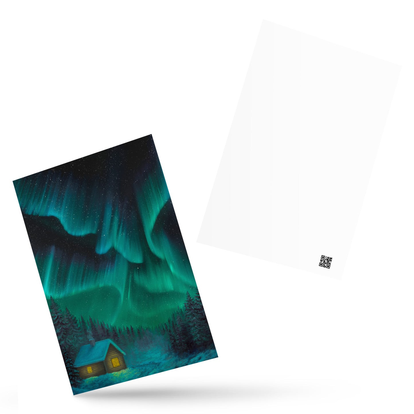 Shelter in the Glow Postcard