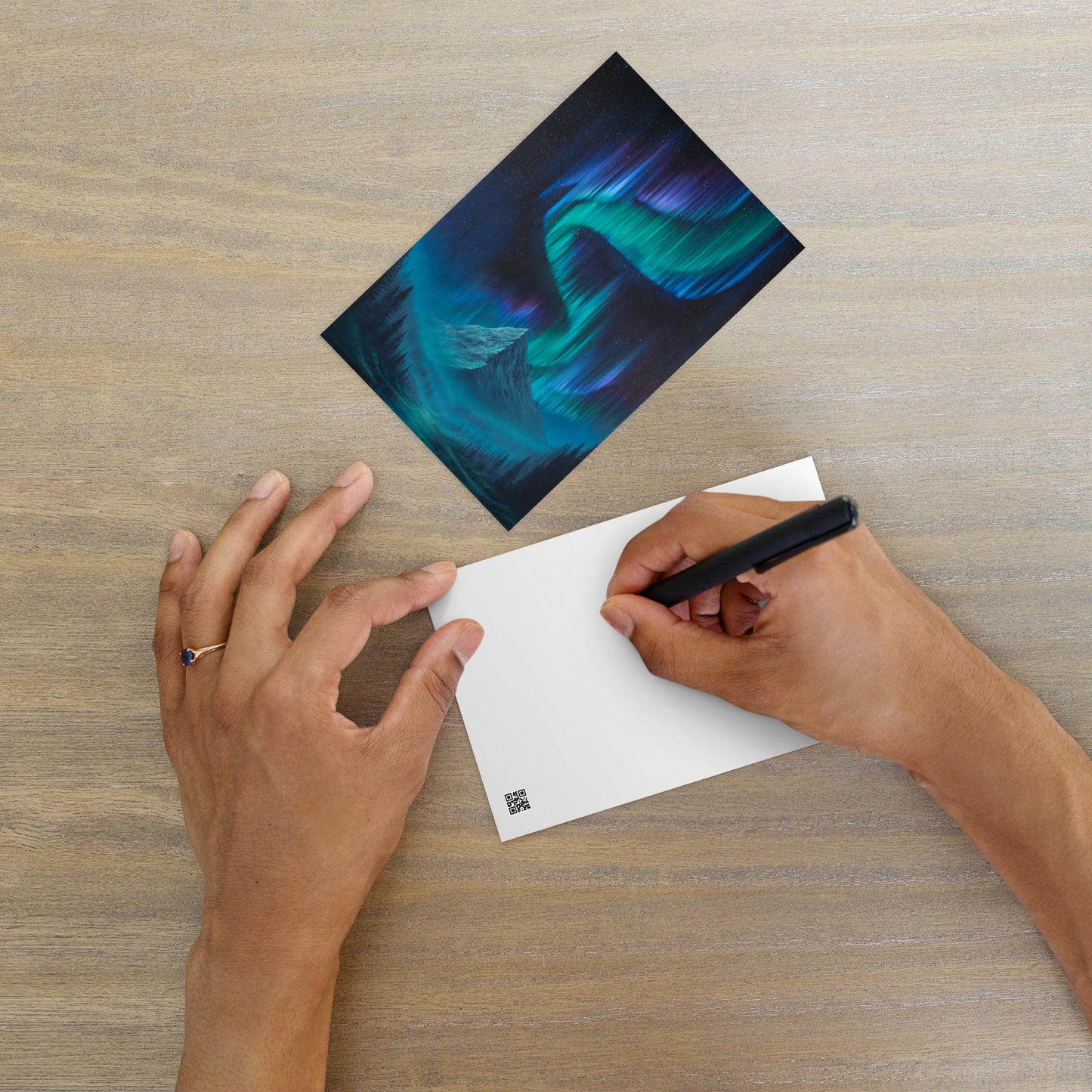 Journey to the Untouched Postcard