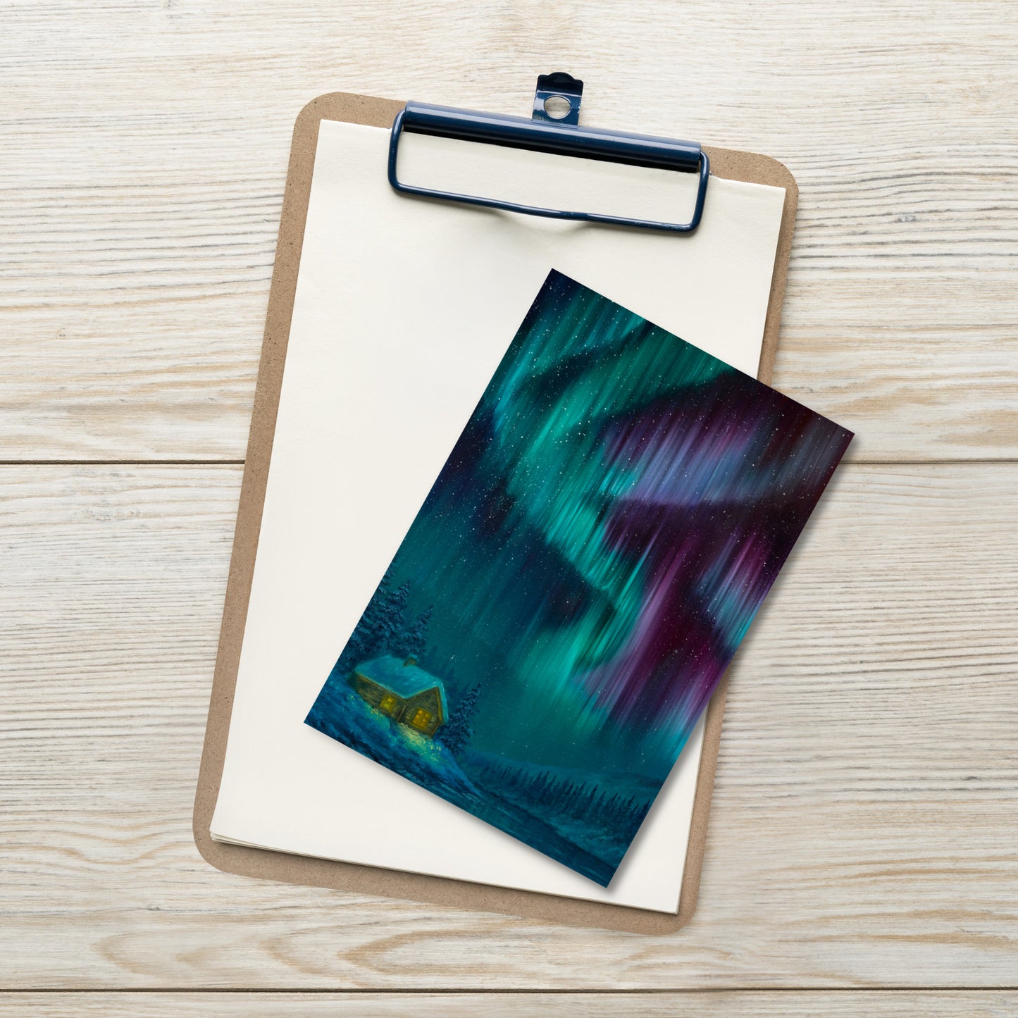 Held in the Quiet Postcard