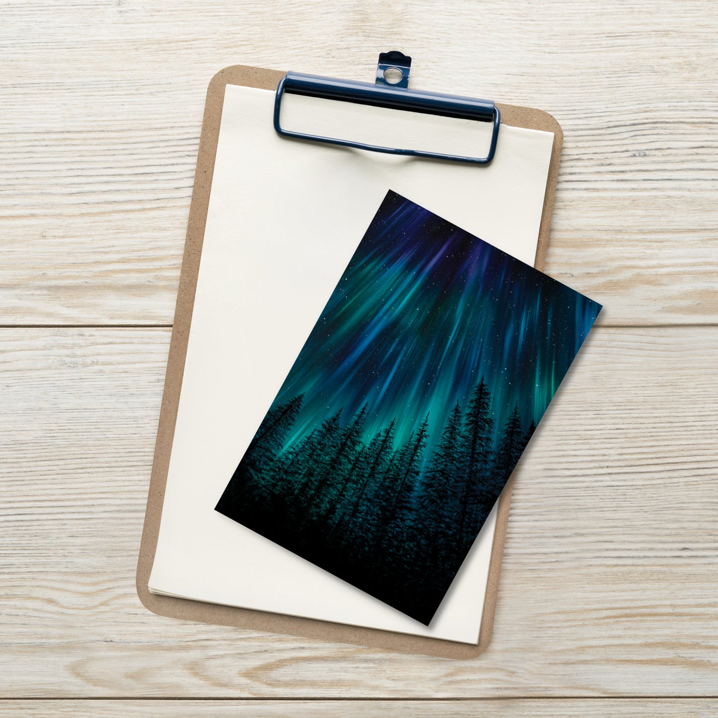 Pulse Between Trees Postcard