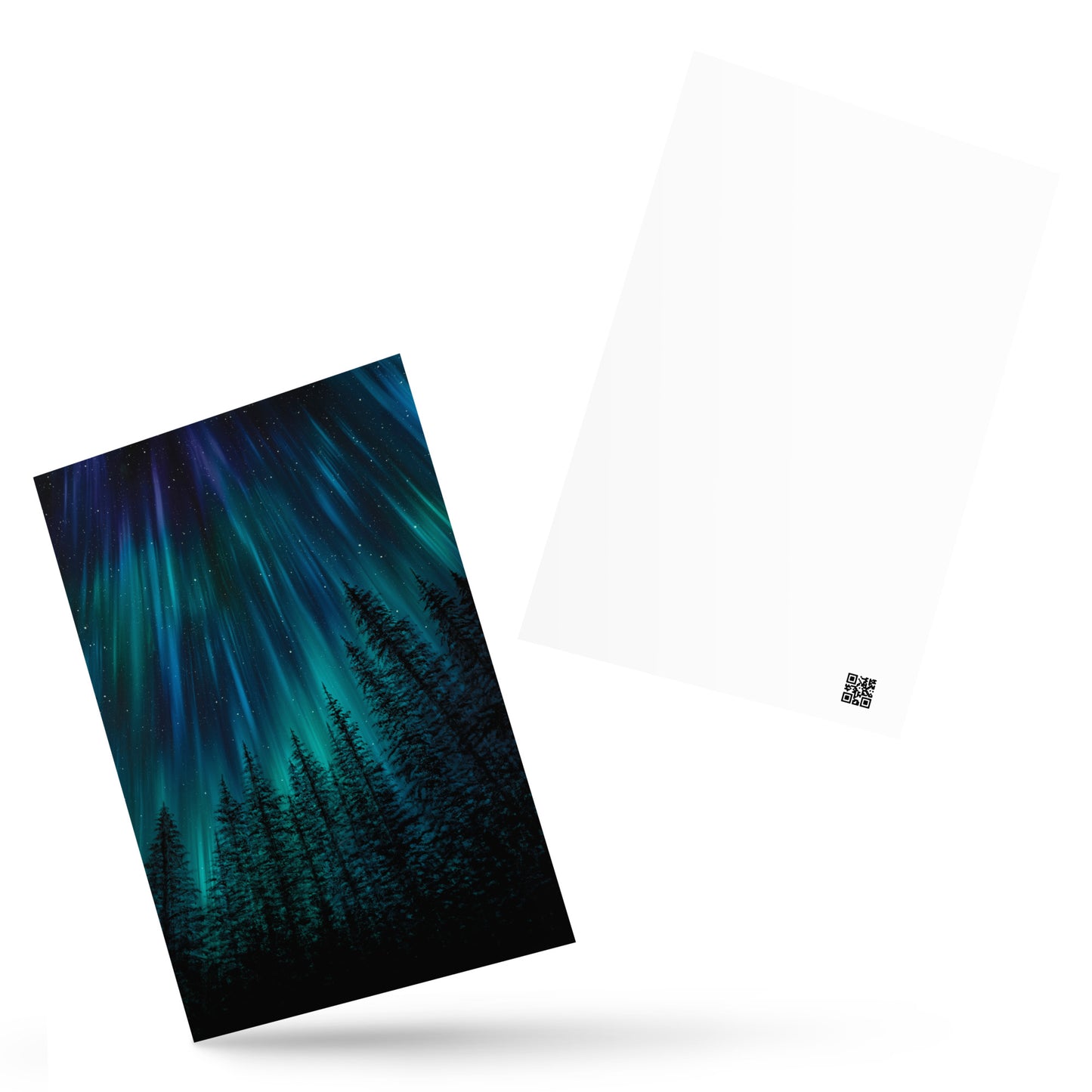 Pulse Between Trees Postcard