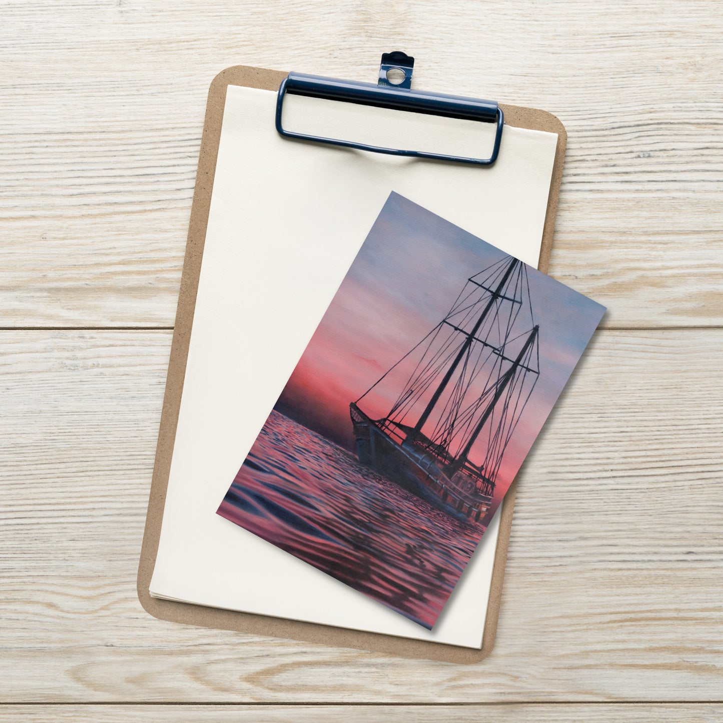 Crimson Horizon 1 Postcard