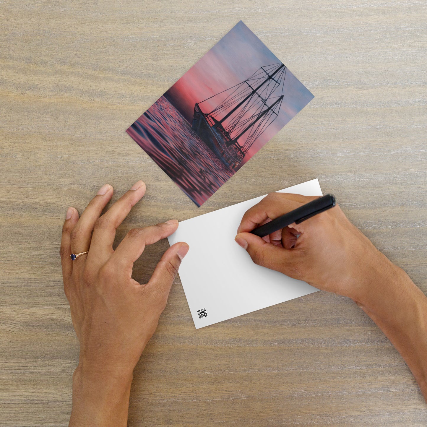 Crimson Horizon 1 Postcard