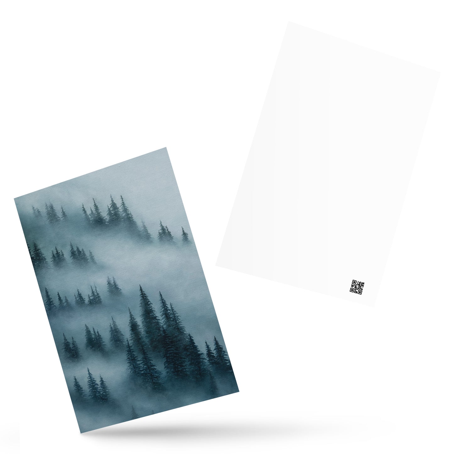 Enigmatic Cascade Postcard